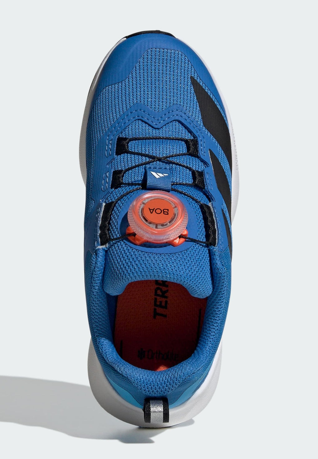 AGRAVIC UNISEX - Trail running shoes - semi impact orange/ray blue/core black