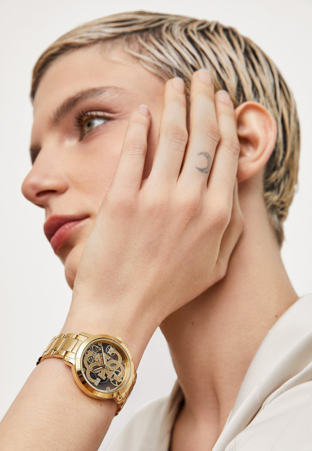 QUATTRO CLEAR - Watch - gold-coloured