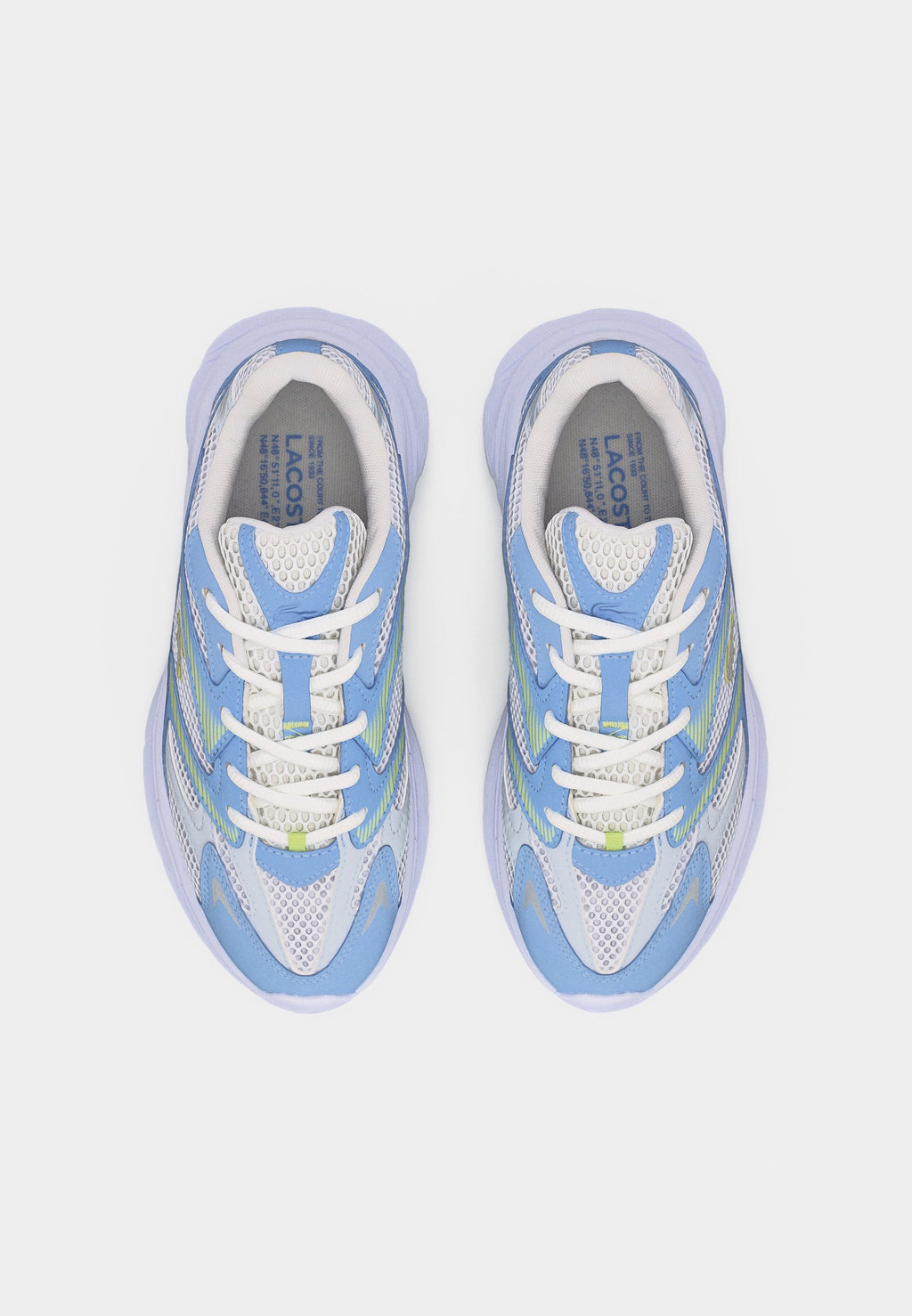 JUNIOR L003 NEO SHOT LACES UNISEX - Trainers - white/light blue