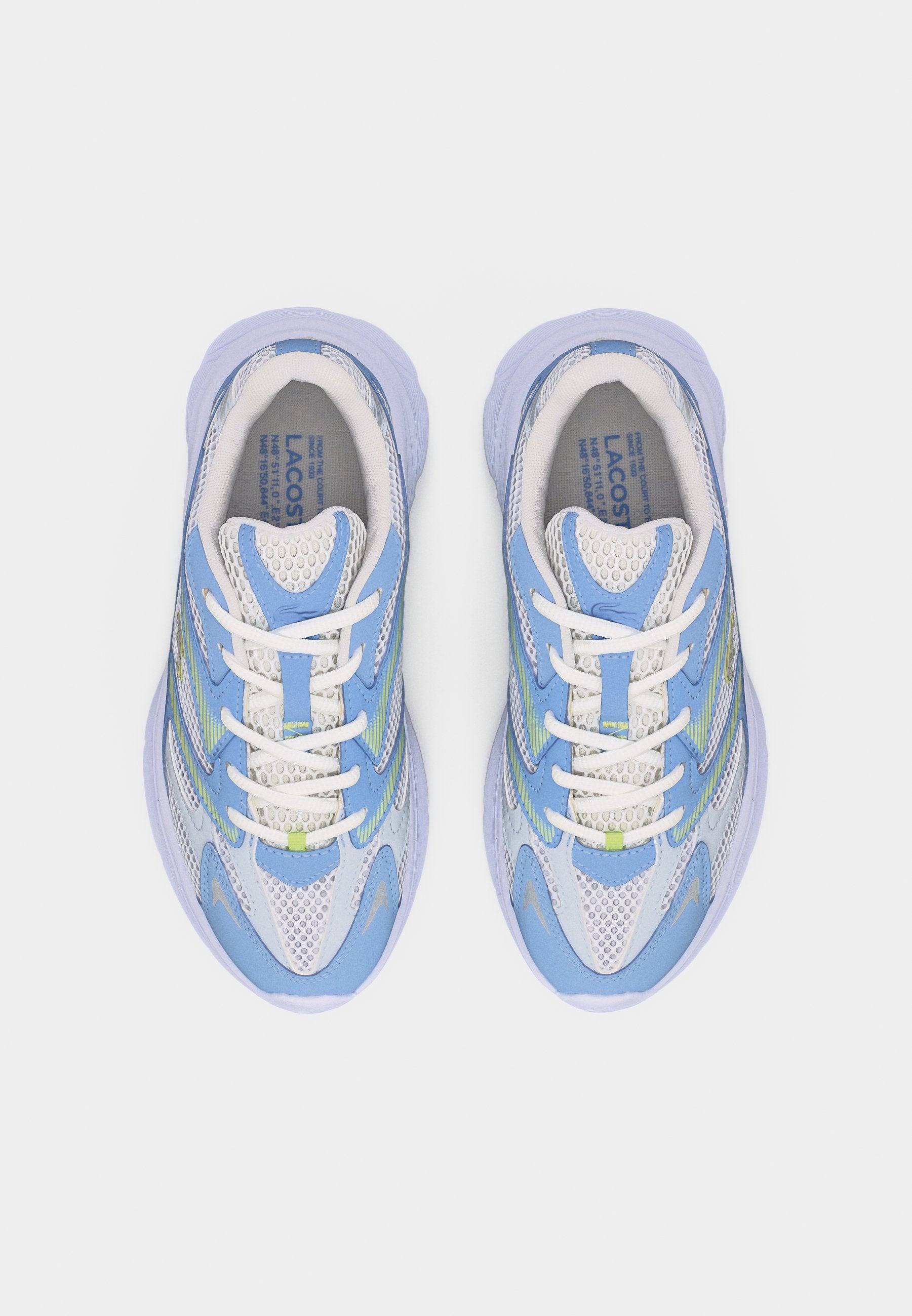 JUNIOR L003 NEO SHOT LACES UNISEX - Trainers - white/light blue