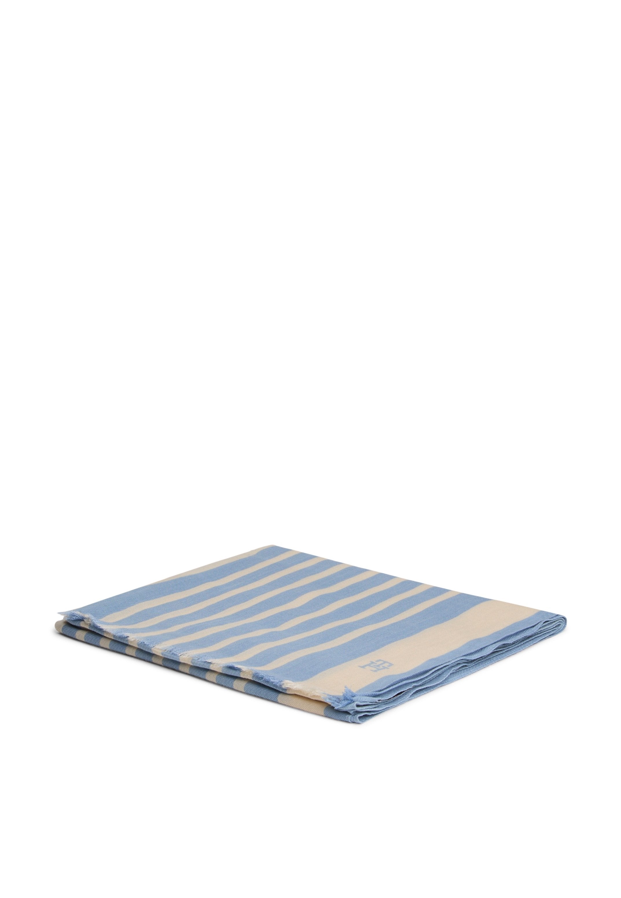 CHIC TH MONOGRAM RECTANGULAR SCARF - Scarf - well water