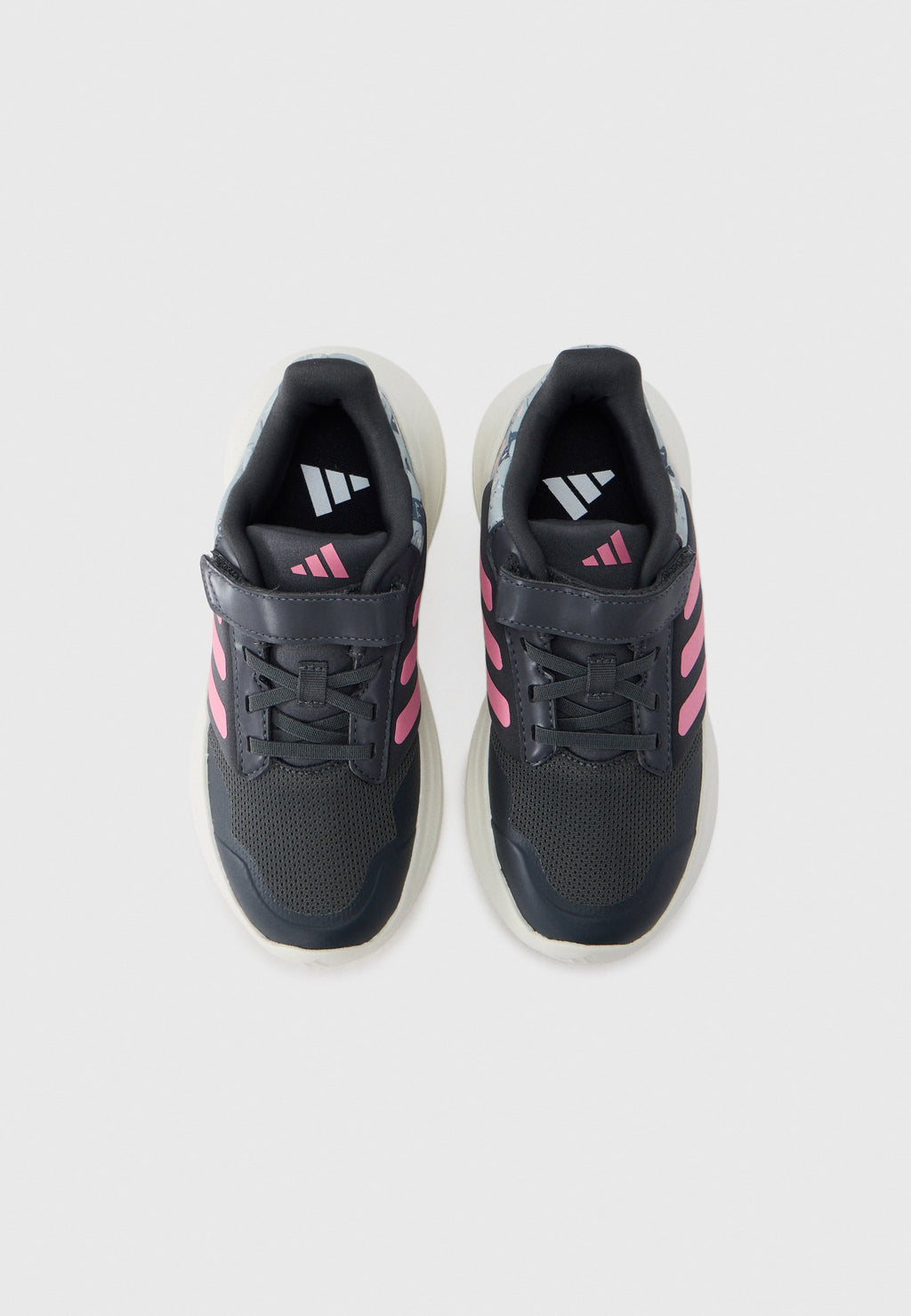 TENSAUR RUN 3.0 UNISEX - Road running shoes - grey/bliss pink/off white
