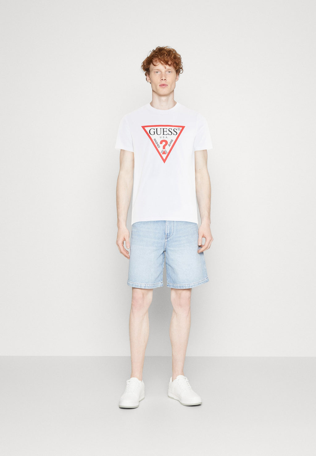 SS ORIGINAL LOGO - Print T-shirt - pure white
