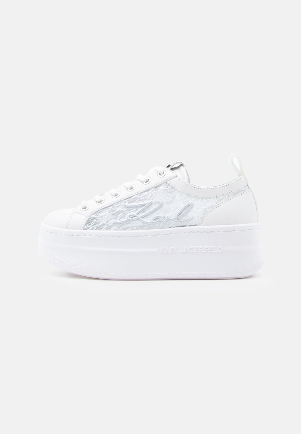 KOBO SIGNIA EMBRO LACE - Trainers - white