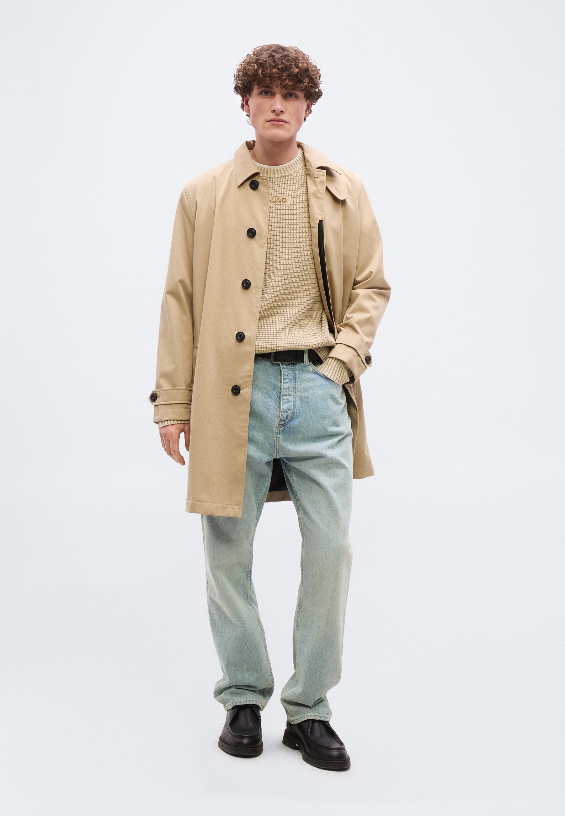 SWAYNE - Jumper - medium beige
