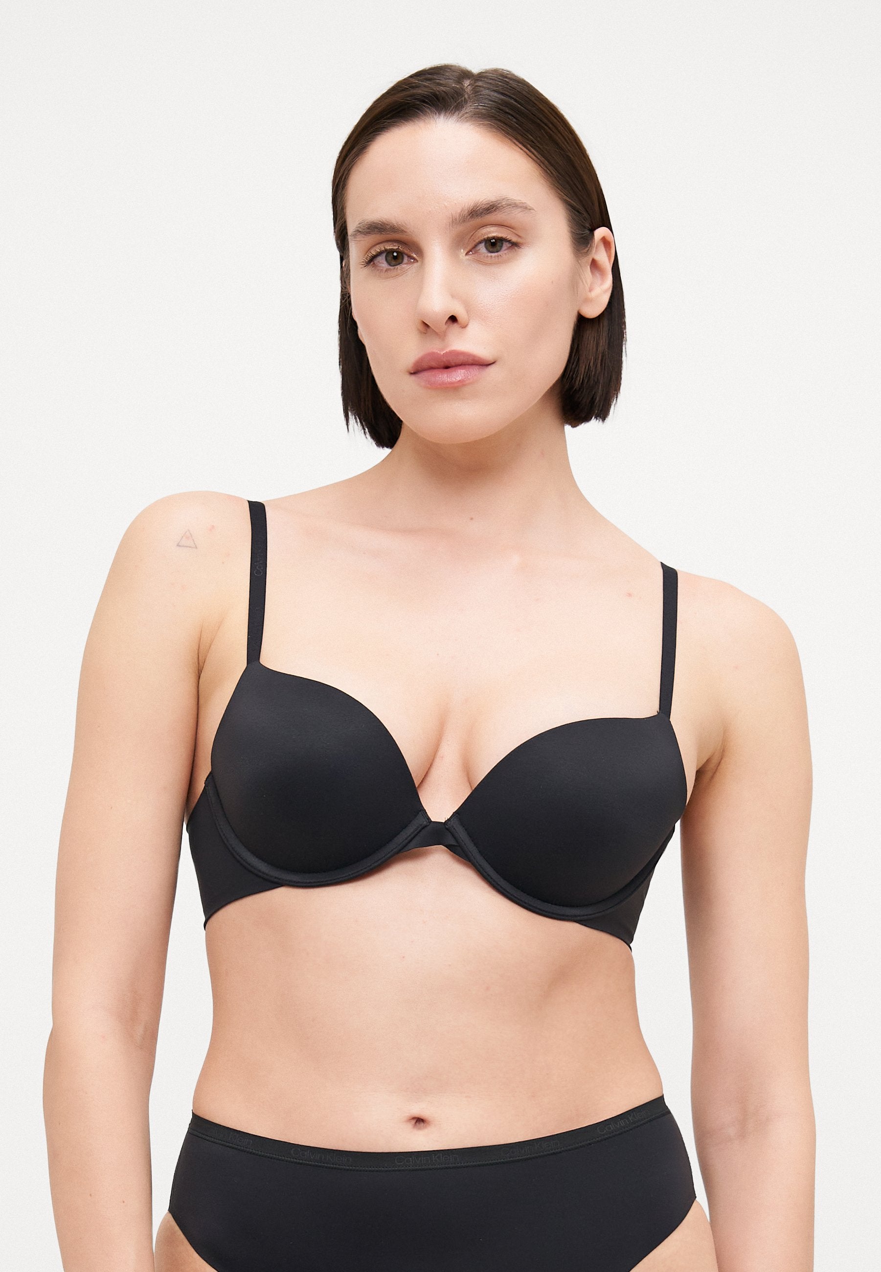 PUSH UP PLUNGE PERFECTLY FIT - Destekli sütyen - siyah