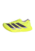 ADIZERO ADIOS PRO 4 - أحذية جري على الطرق - أصفر شمسي/أورورا برقوق/برقوق بودرة