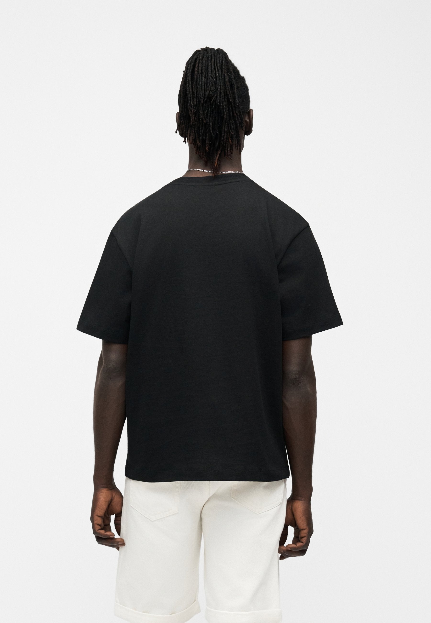 DARRO - Print T-shirt - black