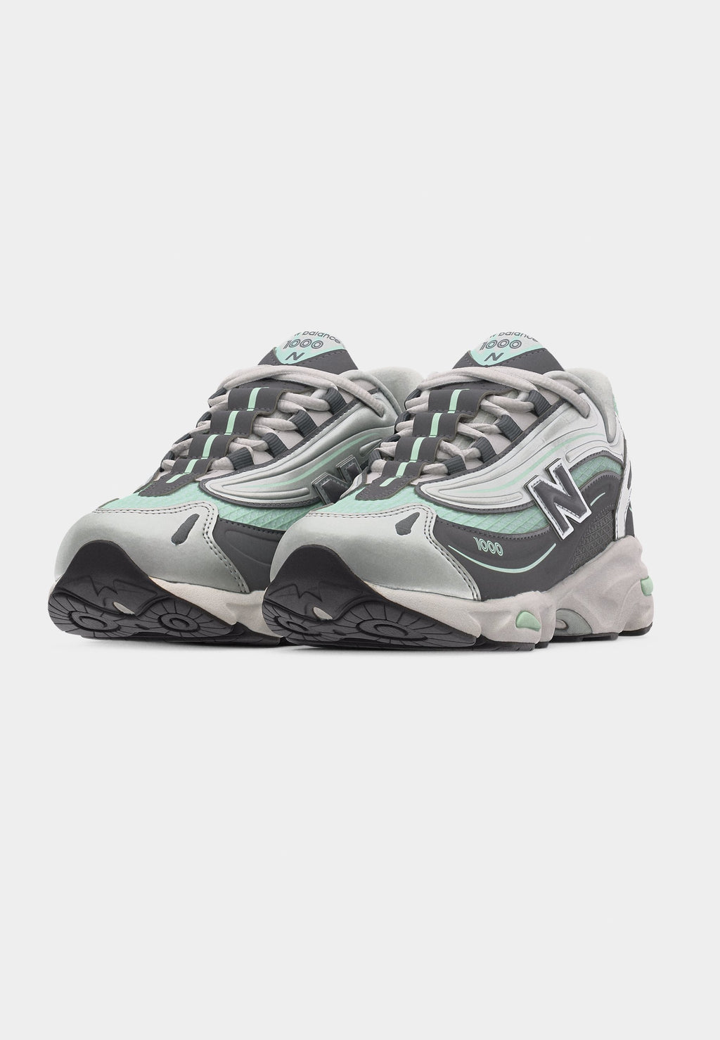 M1000 UNISEX - Trainers - cosmic jade/metallic silver-coloured
