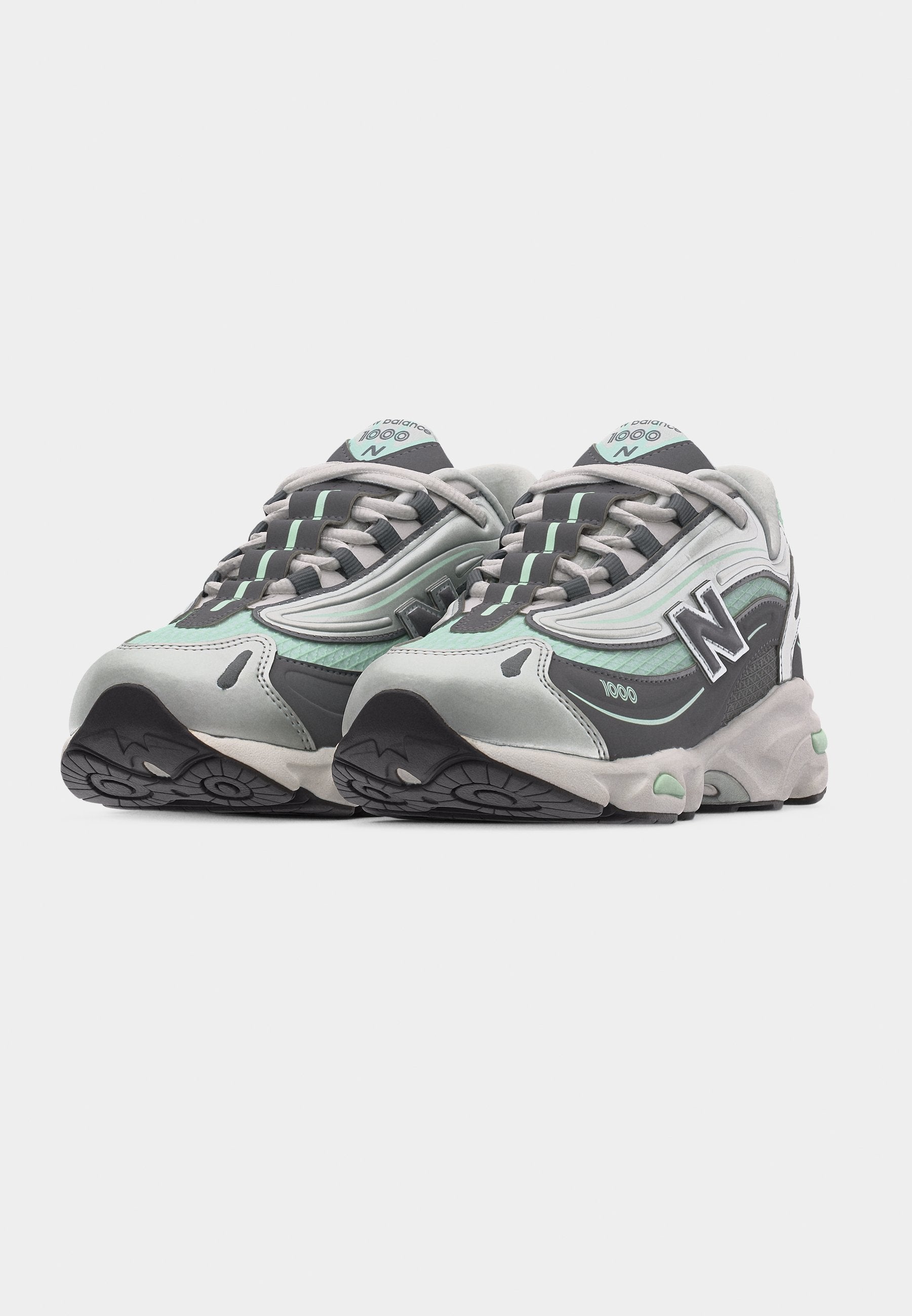 M1000 UNISEX - Trainers - cosmic jade/metallic silver-coloured