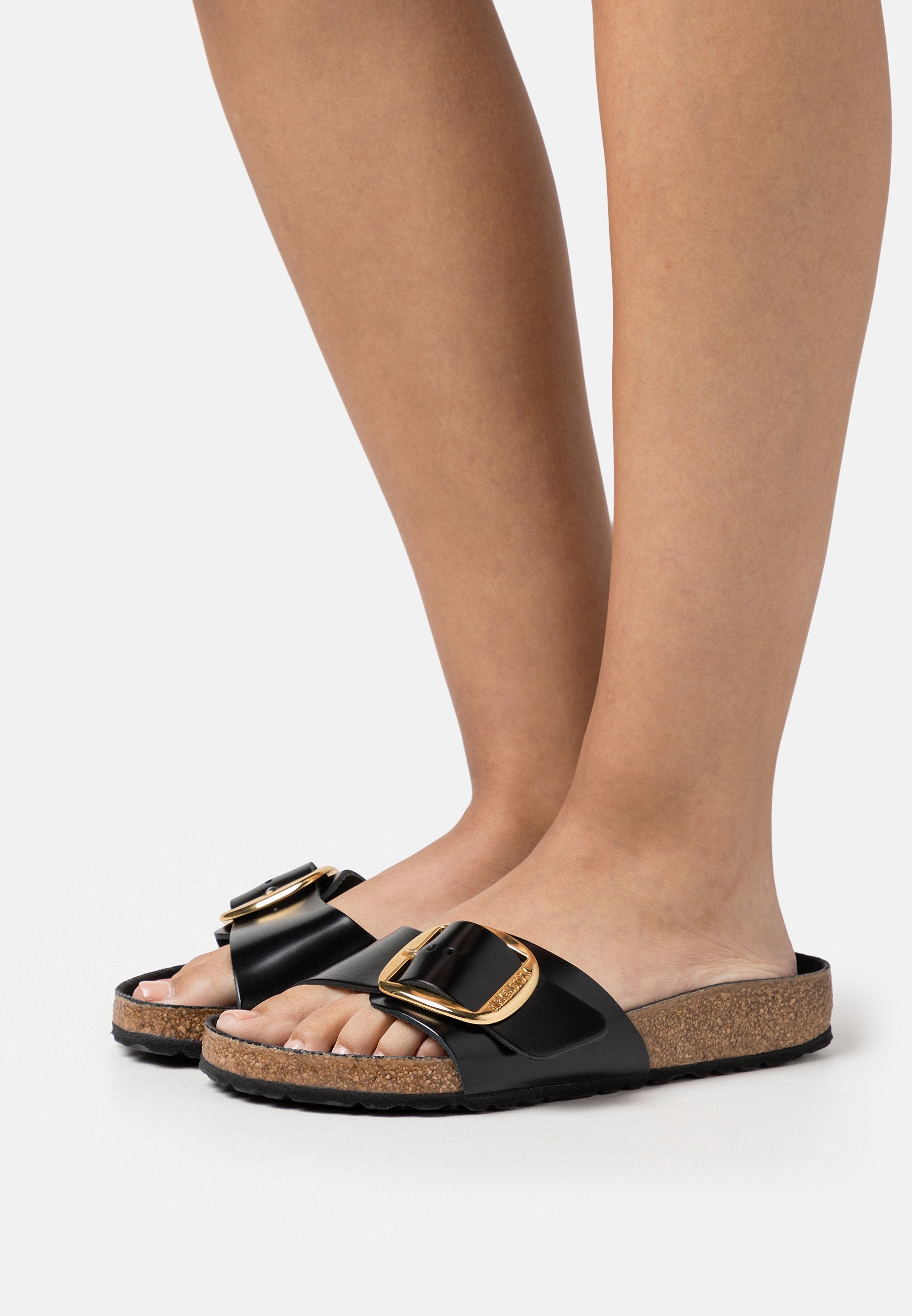 MADRID BB LENA HIGH SHINE BLACK HEXN - REGULAR - Sandals - black