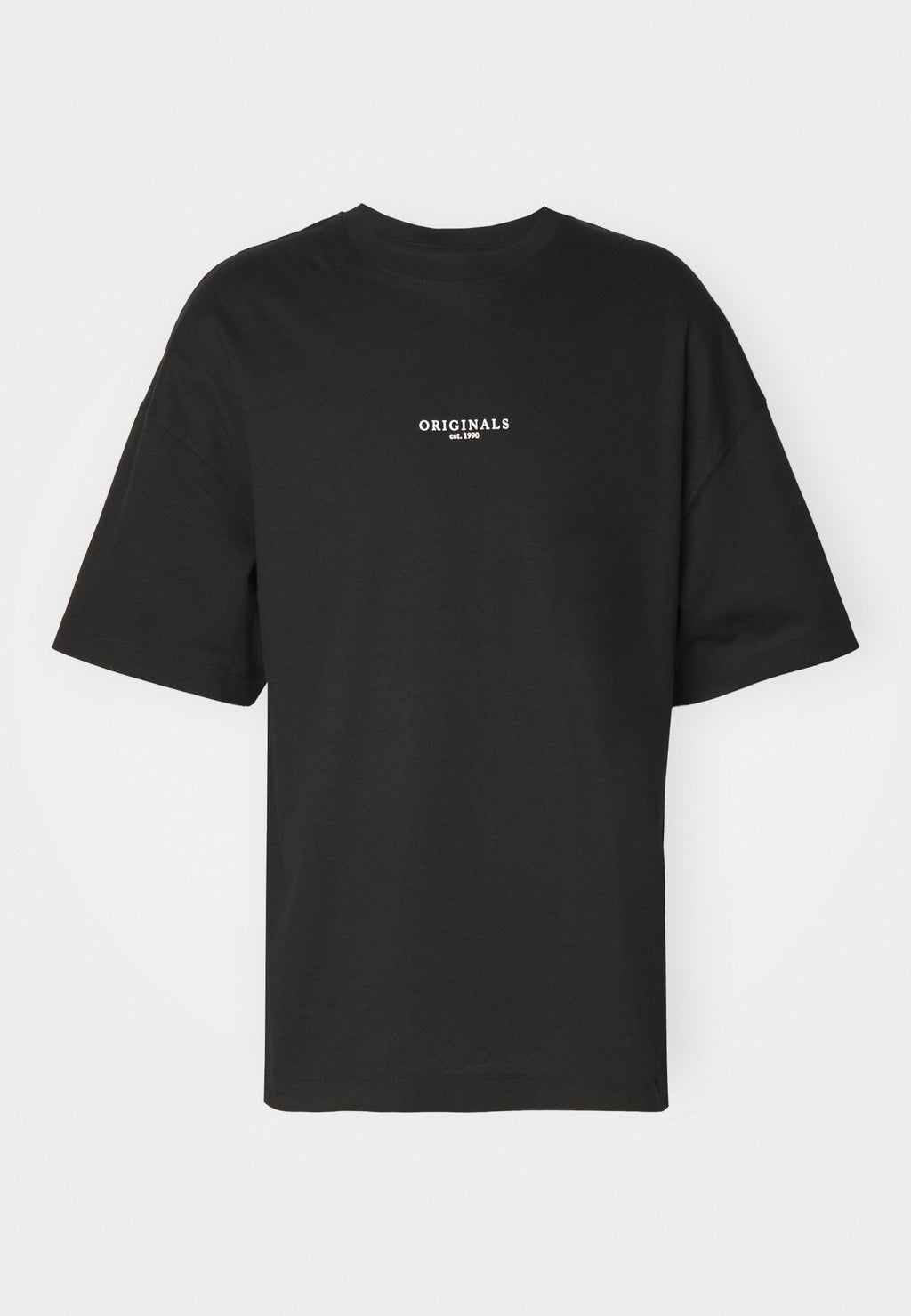 JORSANTORINI TEE CREW NECK - Basic T-shirt - black