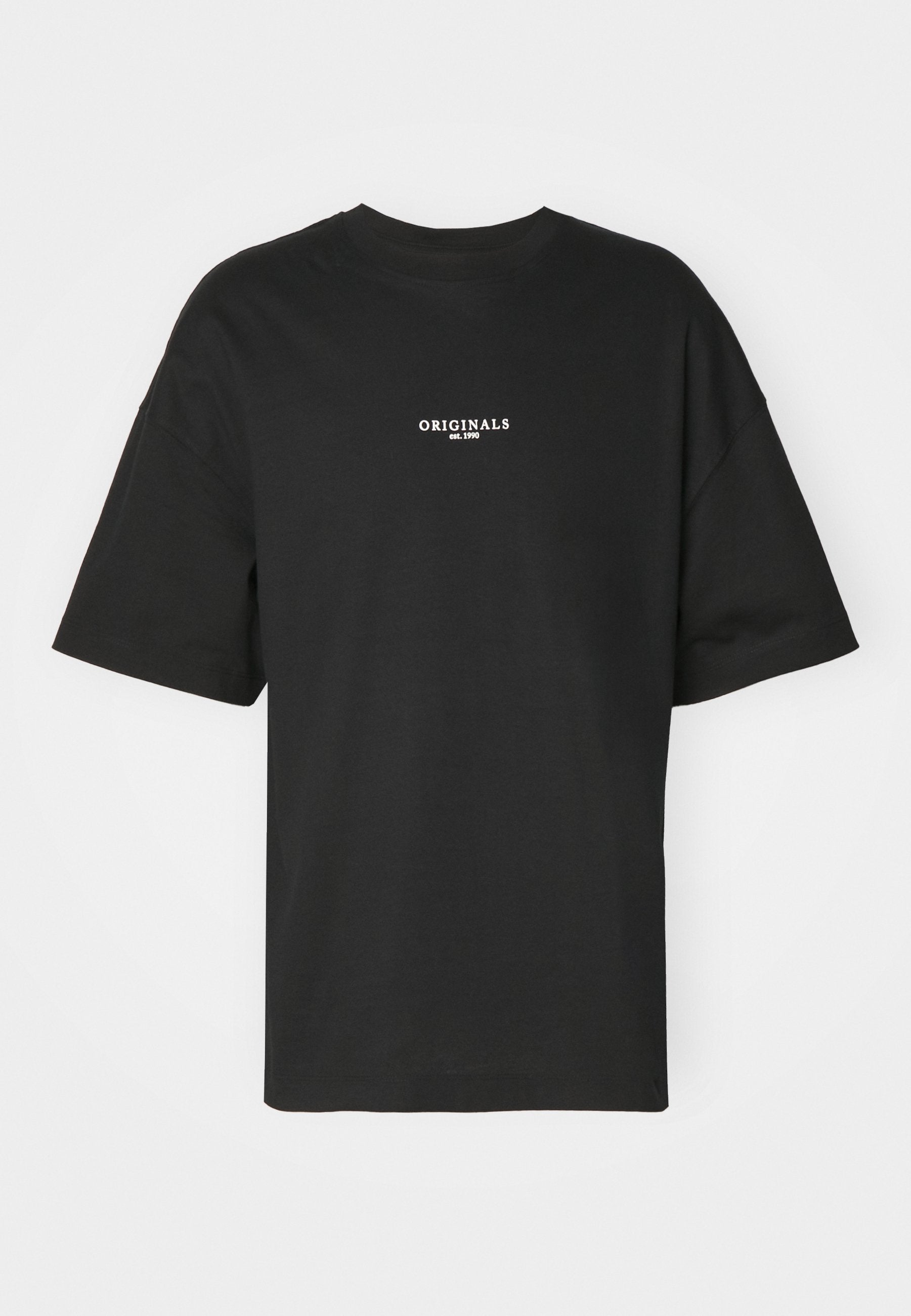 JORSANTORINI TEE CREW NECK - Basic T-shirt - black