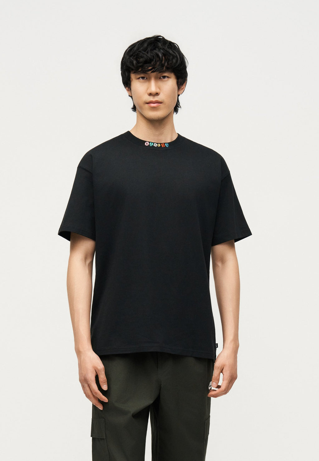 TEE UNISEX - Basic T-shirt - black