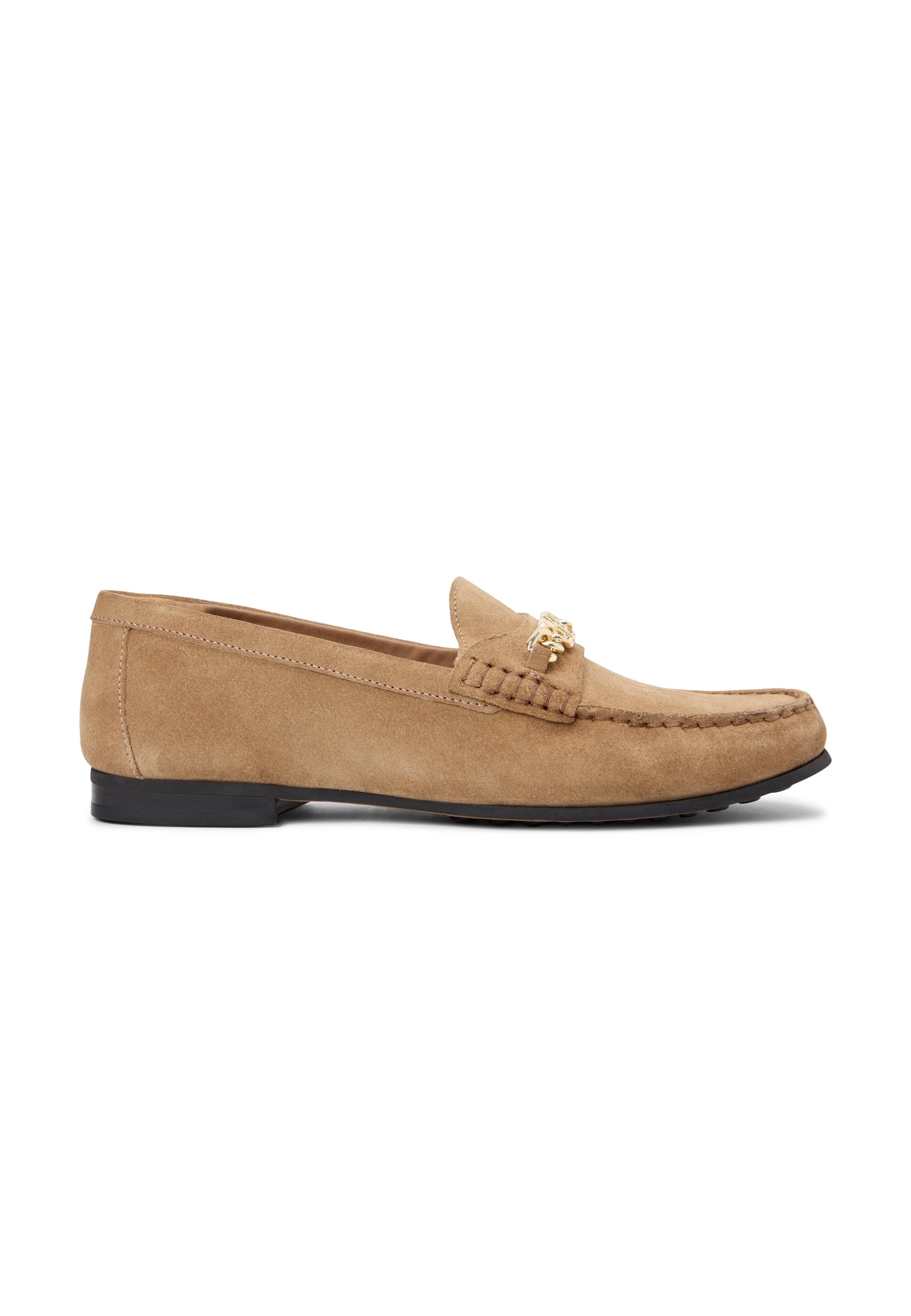 CHAIN PENNY  - Slip-ons - safari