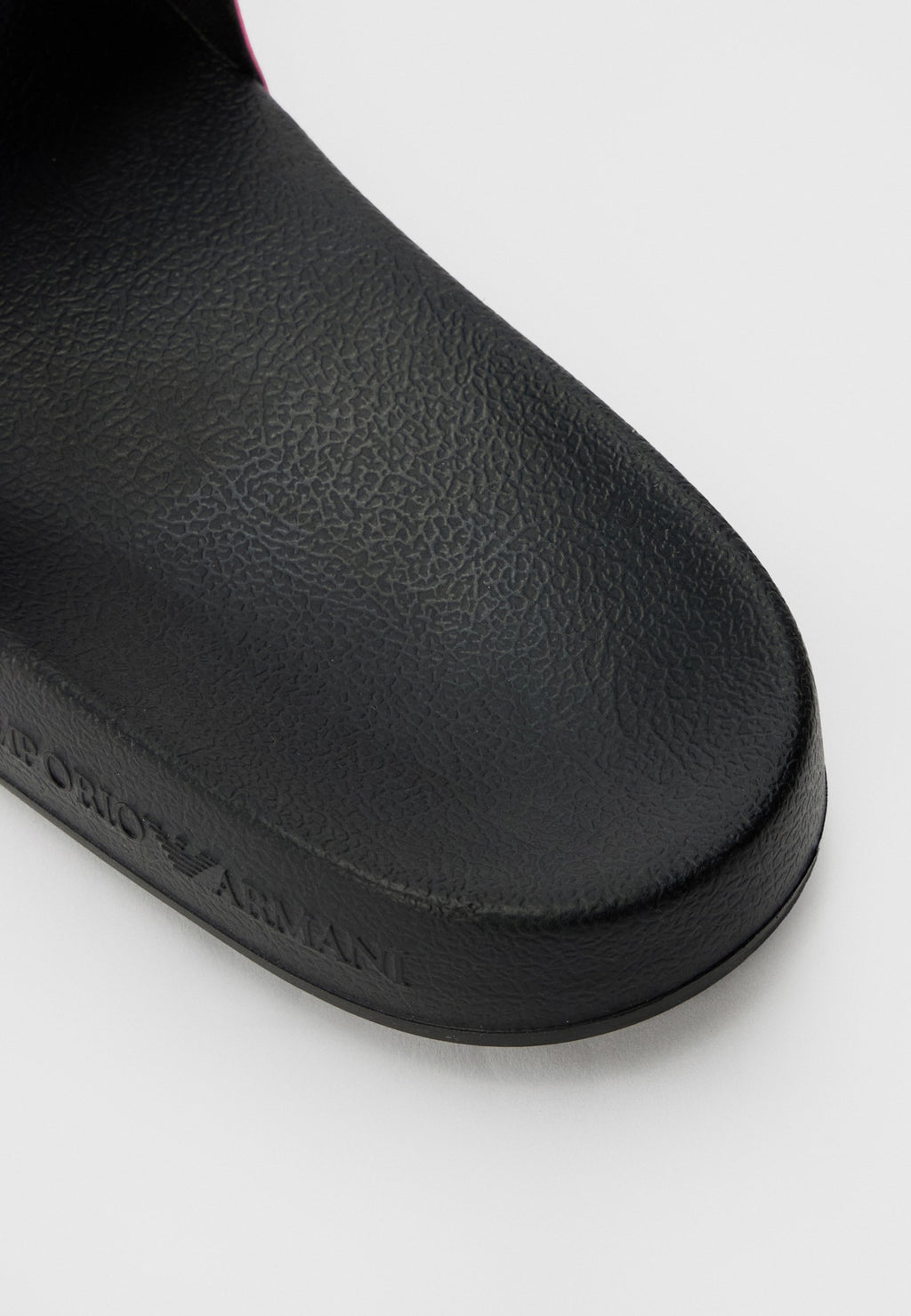 UNISEX - Pool slides - pink fluo/black
