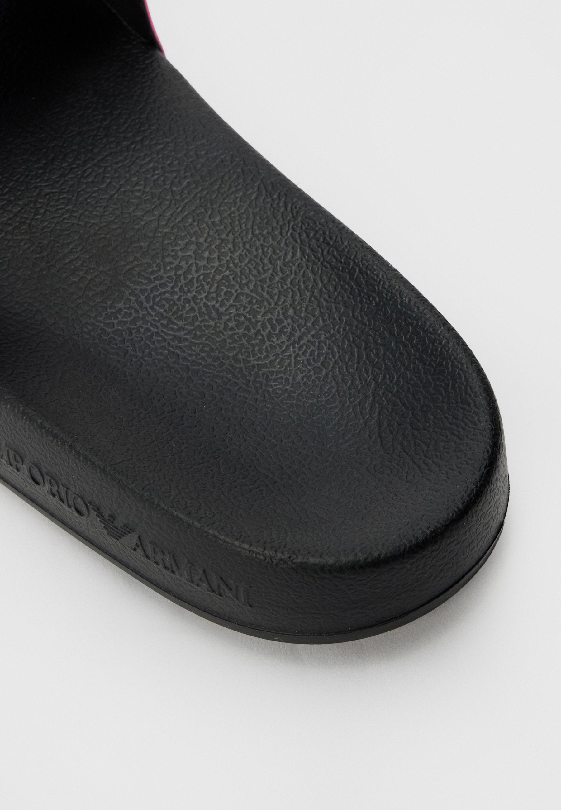 UNISEX - Pool slides - pink fluo/black
