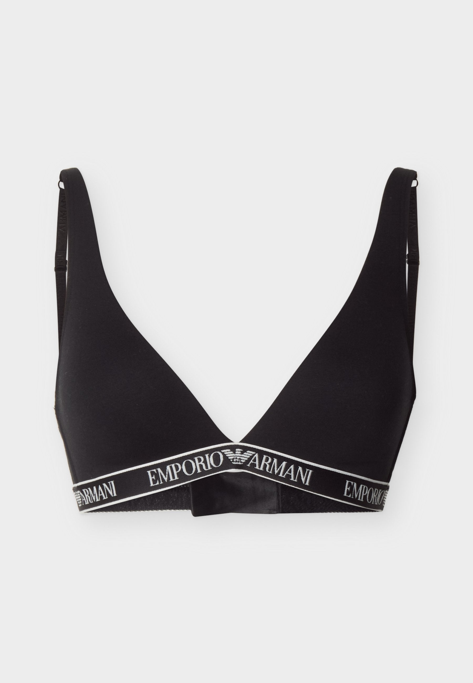 PADDED TRIANGLE BRA - Triangle bra - black