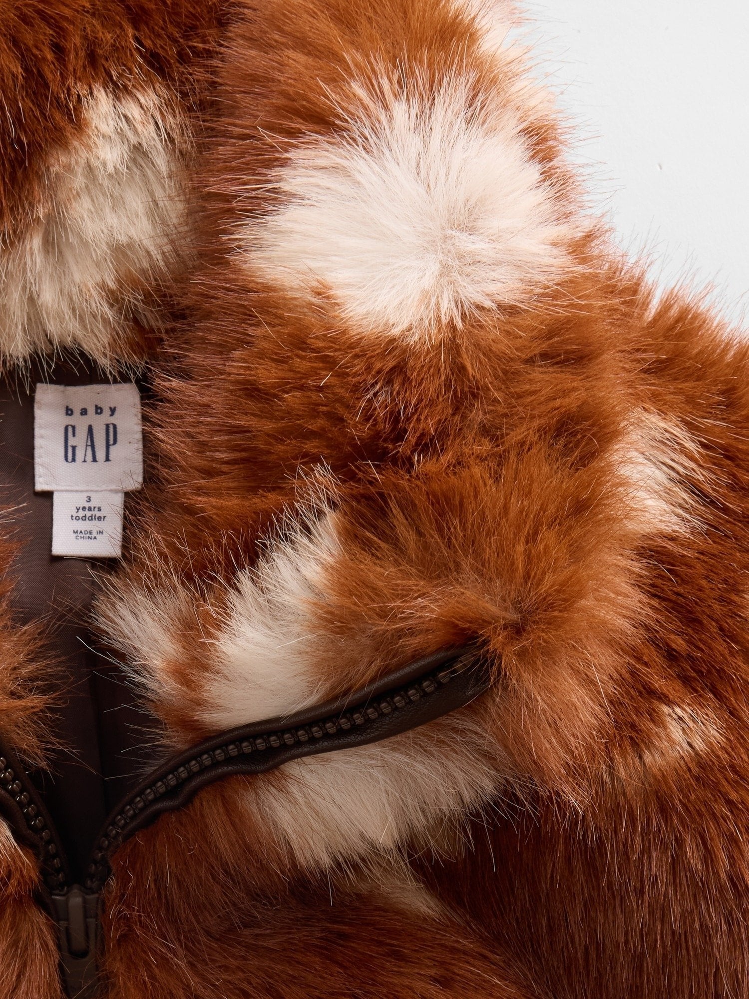 GAP X SANDY LIANG BAMBI HALF ZIP - Winter jacket - brown/white