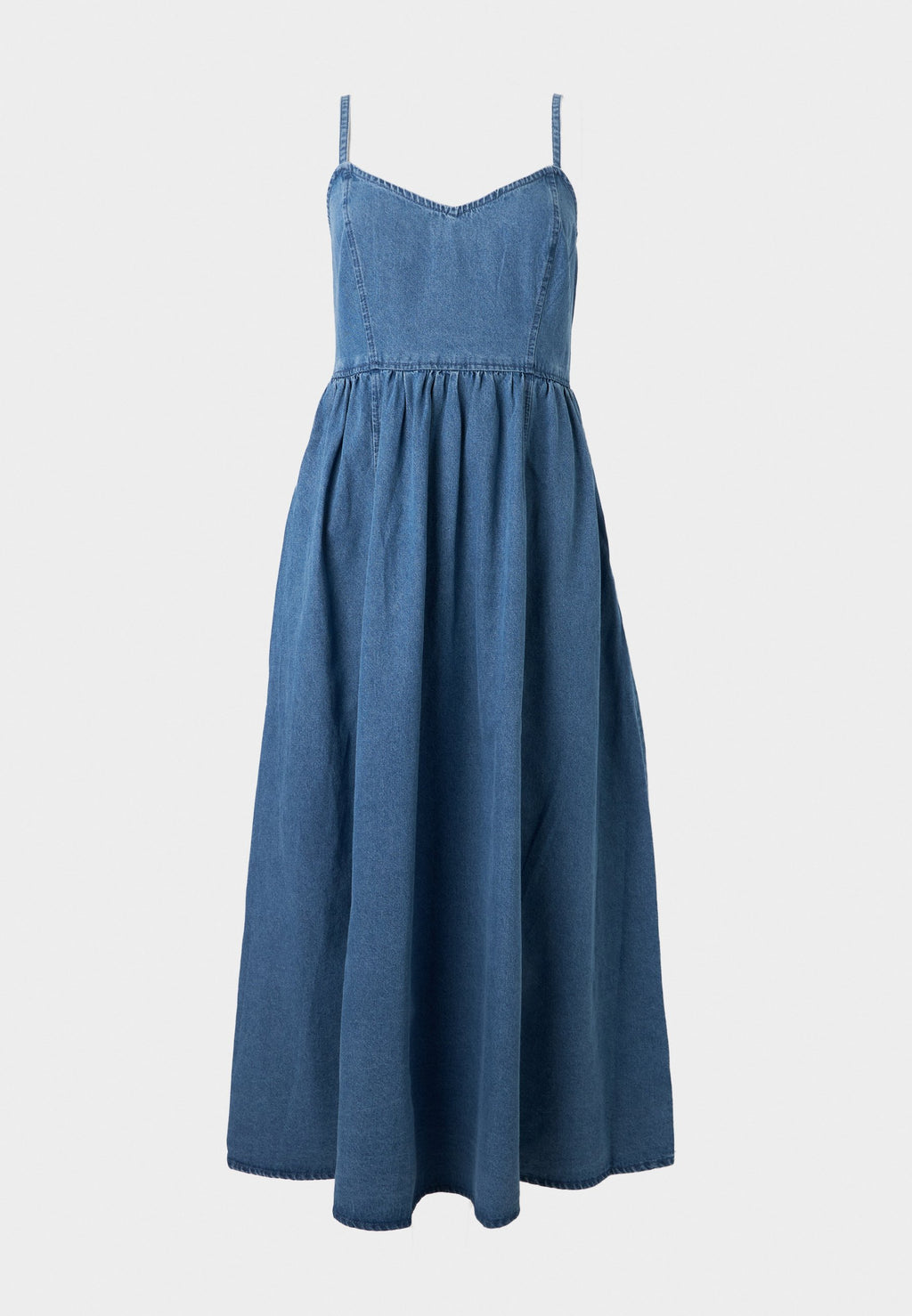 CELEBRATION DRESS - Maxi dress - medium wash