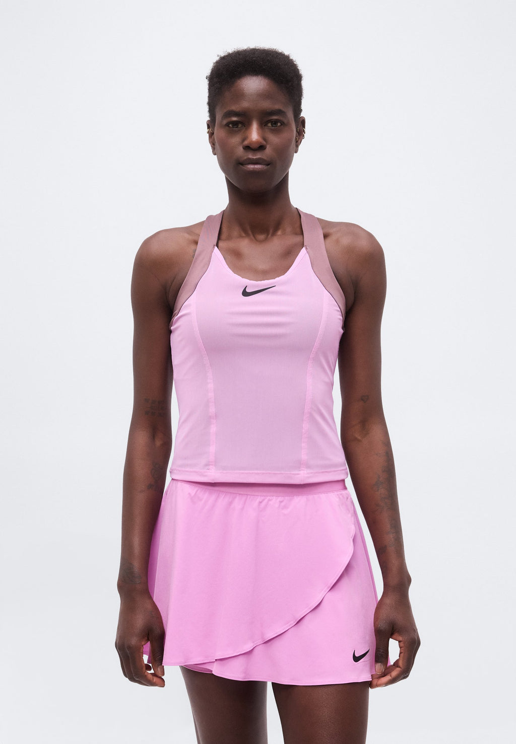 NIKECOURT SLAM TANK - Débardeur - light magenta/tattoo/black