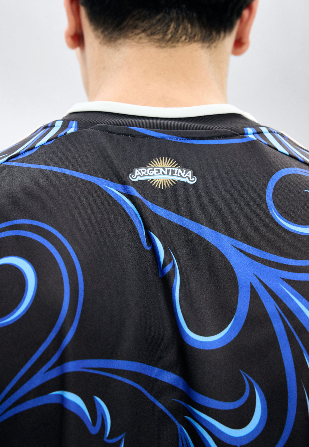 ARGENTINA 26 AWAY REPLICA - Sports T-shirt - black/lucid blue/blue burst
