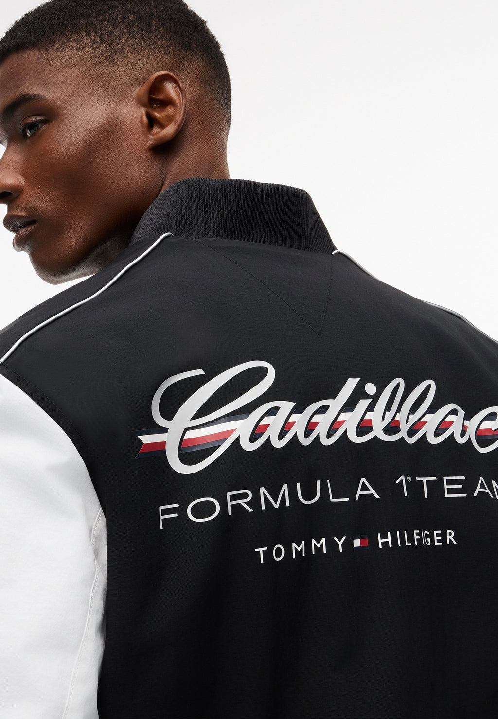 TH X CADILLAC FORMULA 1 TEAM BOMBER JACKET UNISEX - Bomber Jacket - black/white