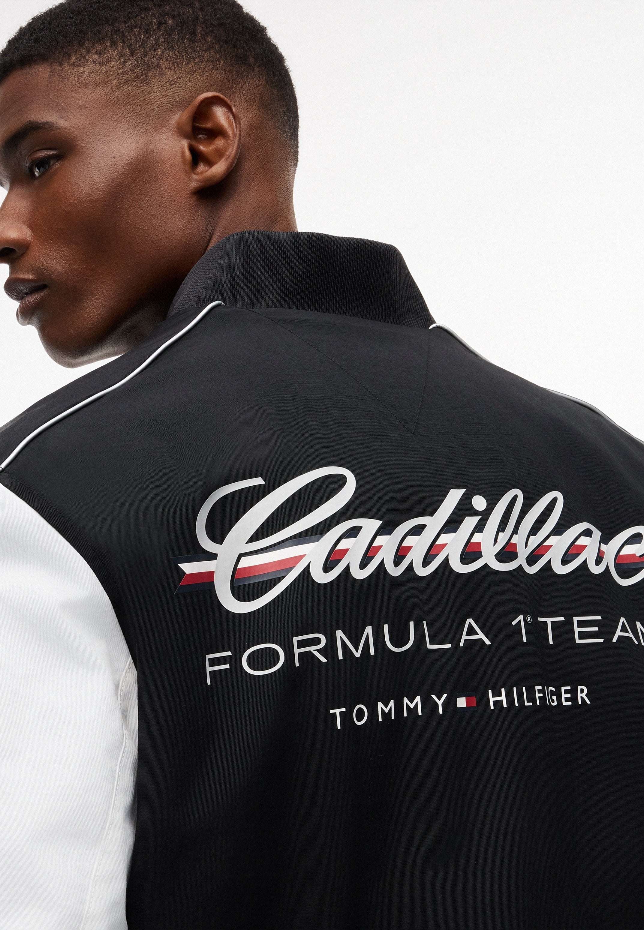 TH X CADILLAC FORMULA 1 TEAM BOMBER JACKET UNISEX - Bomber Jacket - black/white