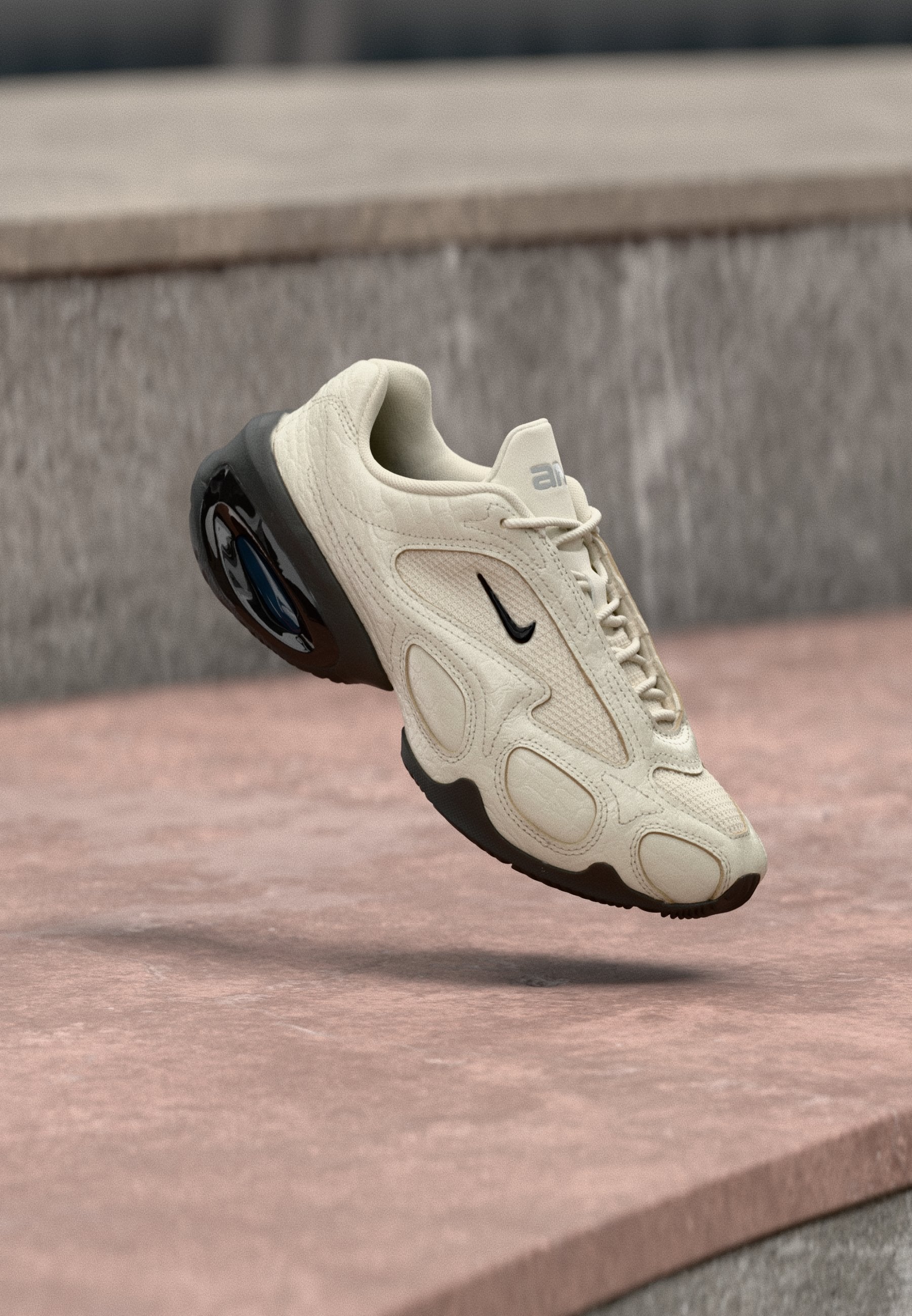 AIR MAX MUSE SE - Baskets basses - light orewood brown/argenté-métallisé/noir