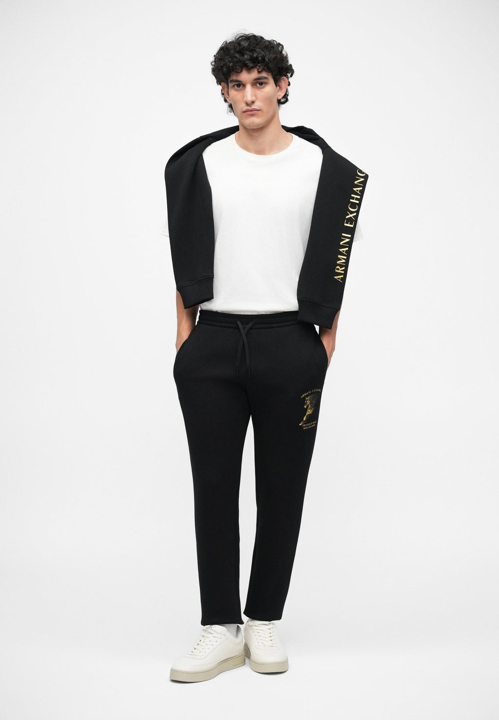 TROUSER UNISEX - Tracksuit bottoms - black