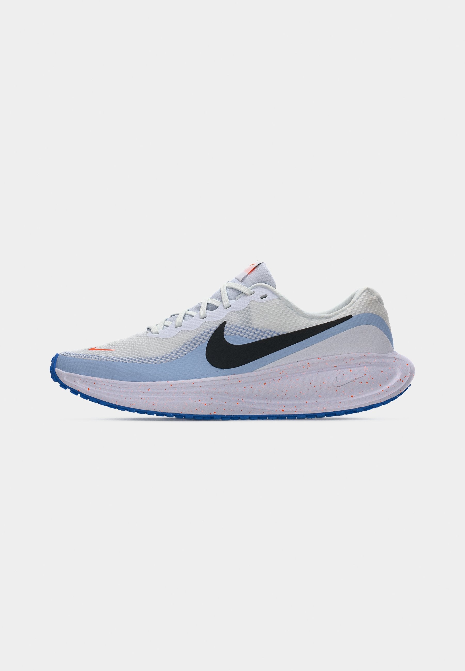 REVOLUTION 8 - Road running shoes - white/off noir/hydrogen blue/blue crystal/total orange