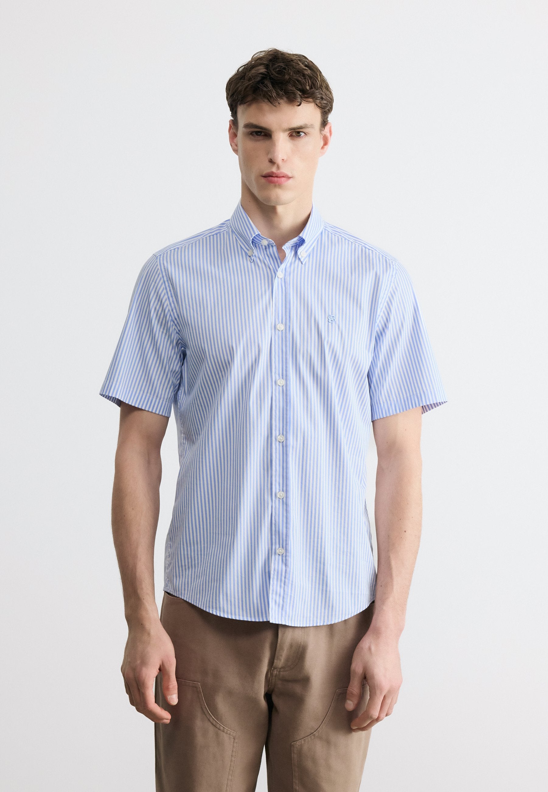 Shirt - light pastel blue