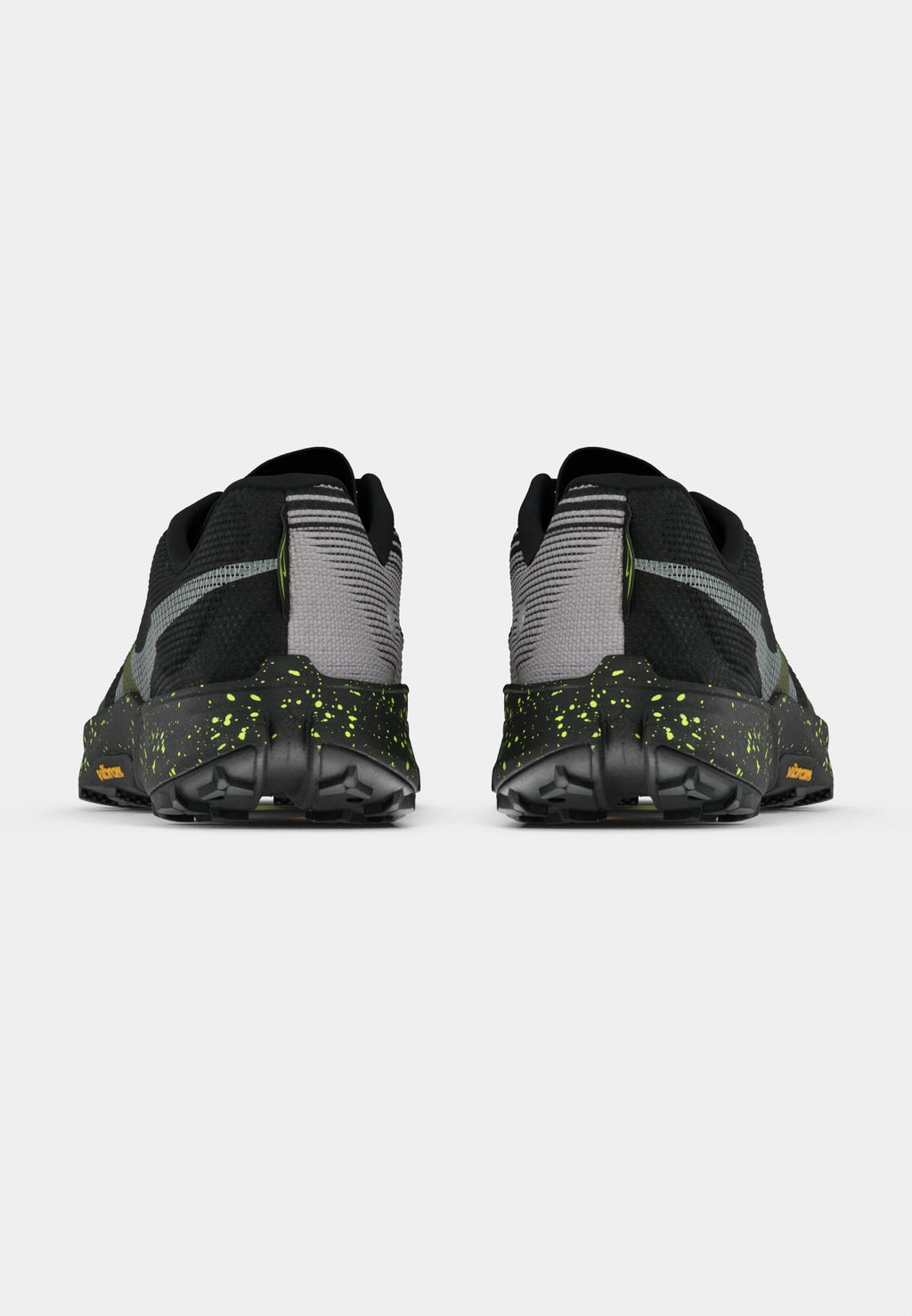 TERRA KIGER 10 - Chaussures de trail running - noir/phantom/volt ice/tattoo/violet platine