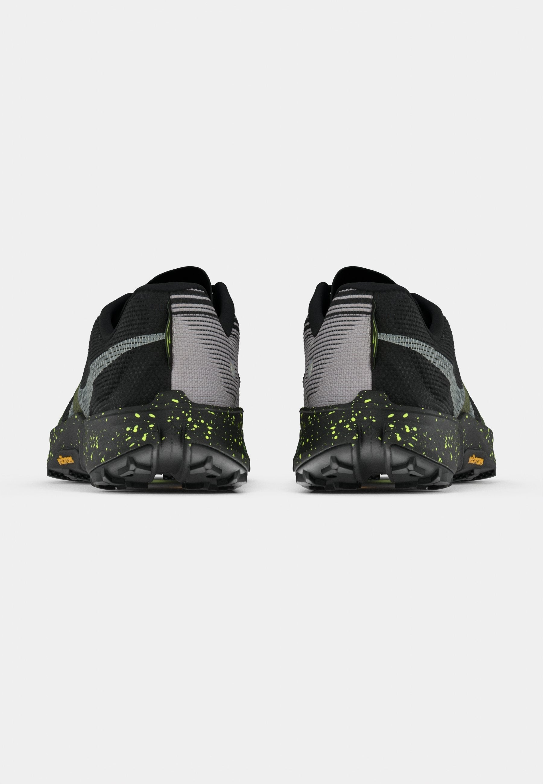 TERRA KIGER 10 - Chaussures de trail running - noir/phantom/volt ice/tattoo/violet platine