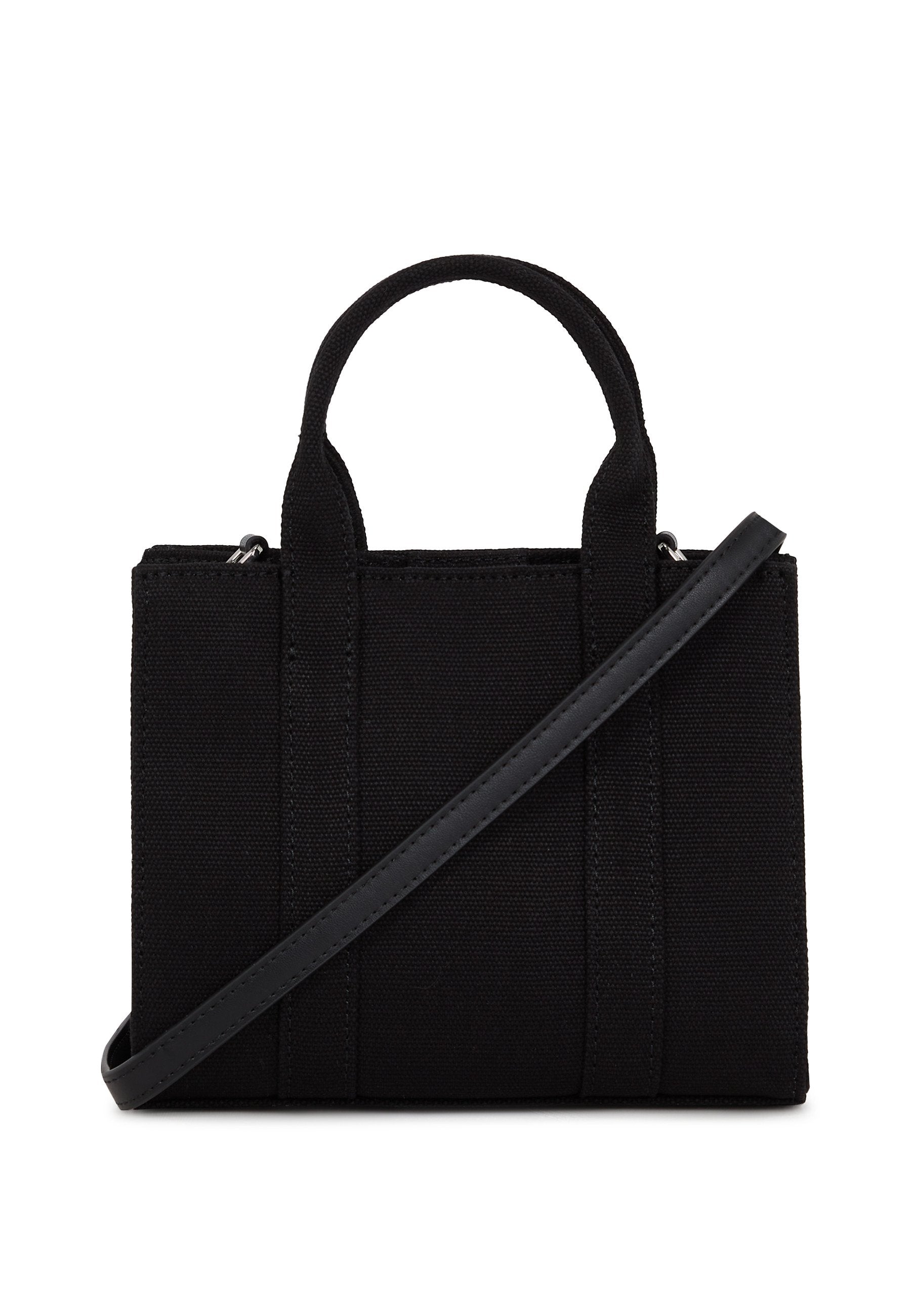 SQUARE MINI - Handbag - black