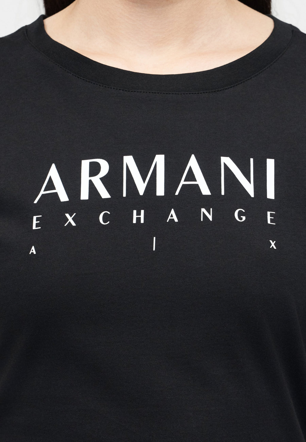 Print T-shirt - black
