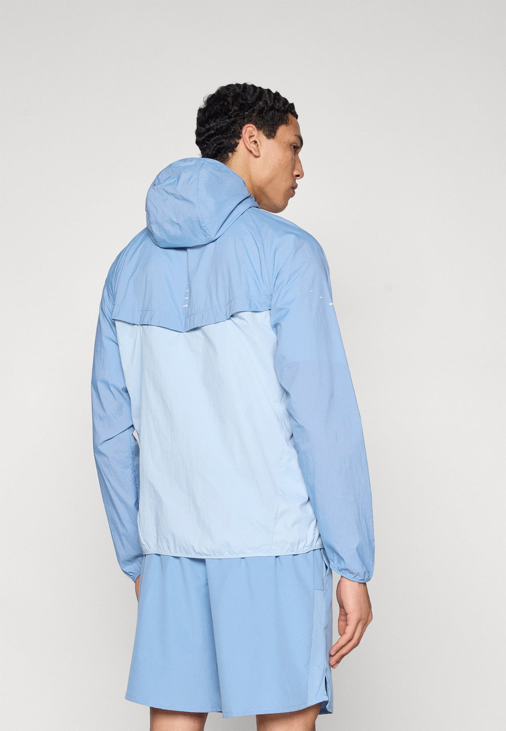 STRIDE JACKET - Windbreaker - work blue/light armory blue/reflective silver-coloured