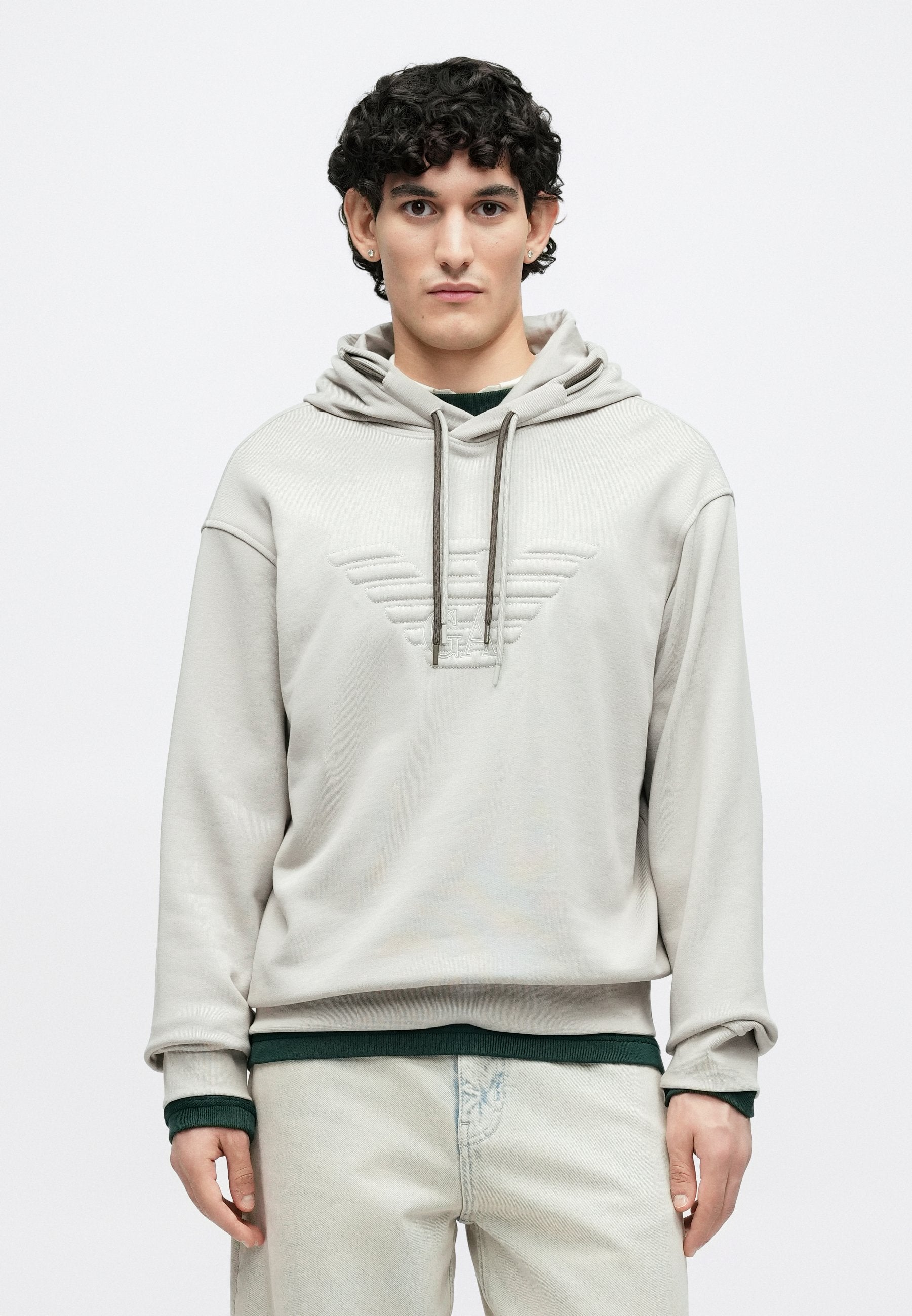Hoodie - taupe