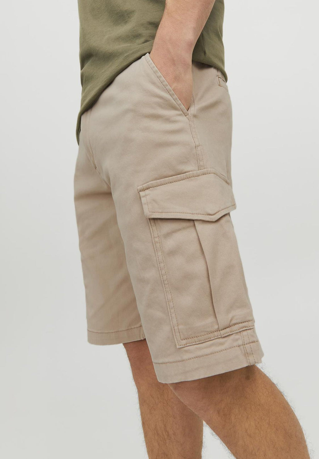 JPSTJOE  - Shorts - oxford tan