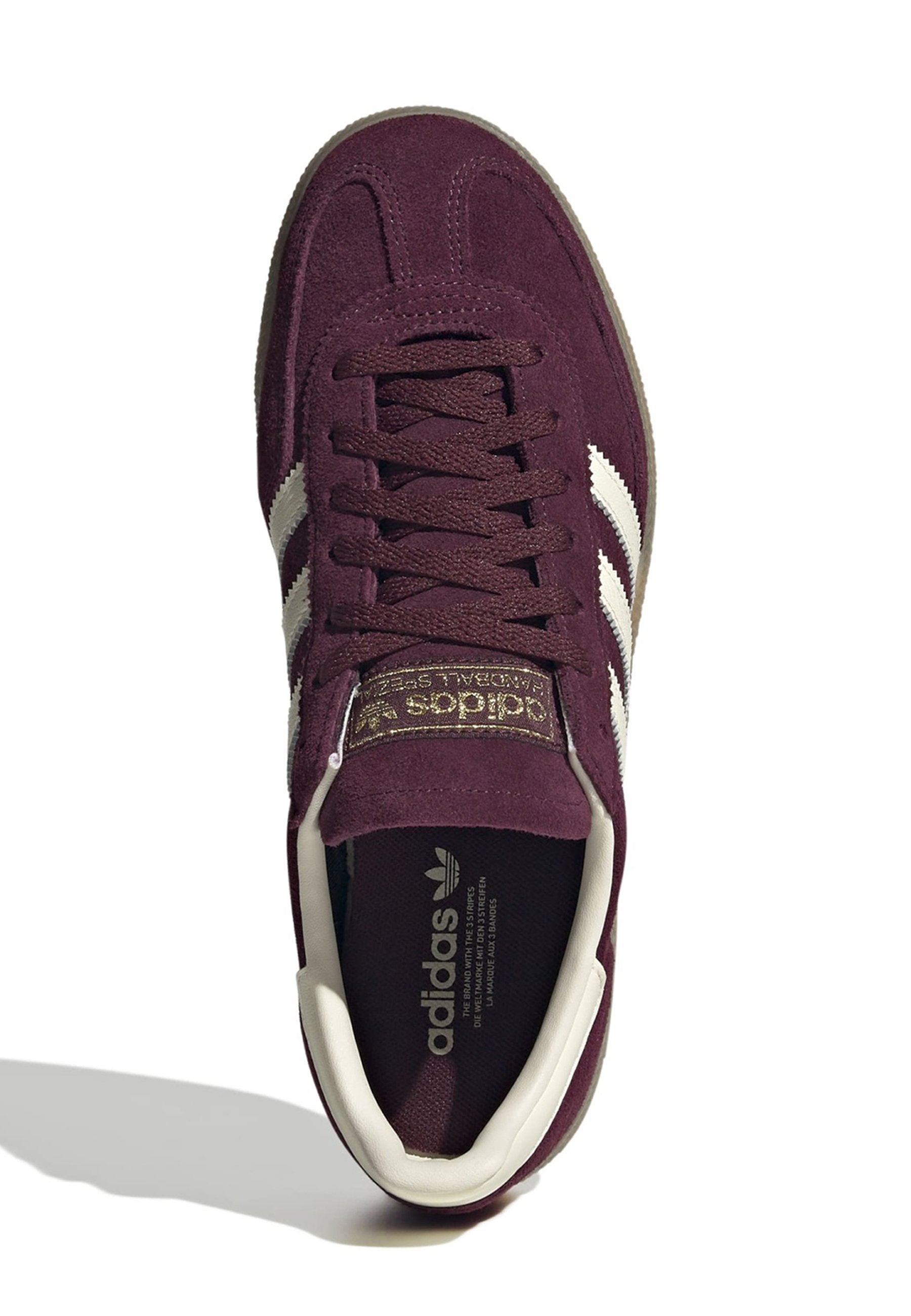 HANDBALL SPEZIAL - Baskets - bordeaux crème blanc or mét.
