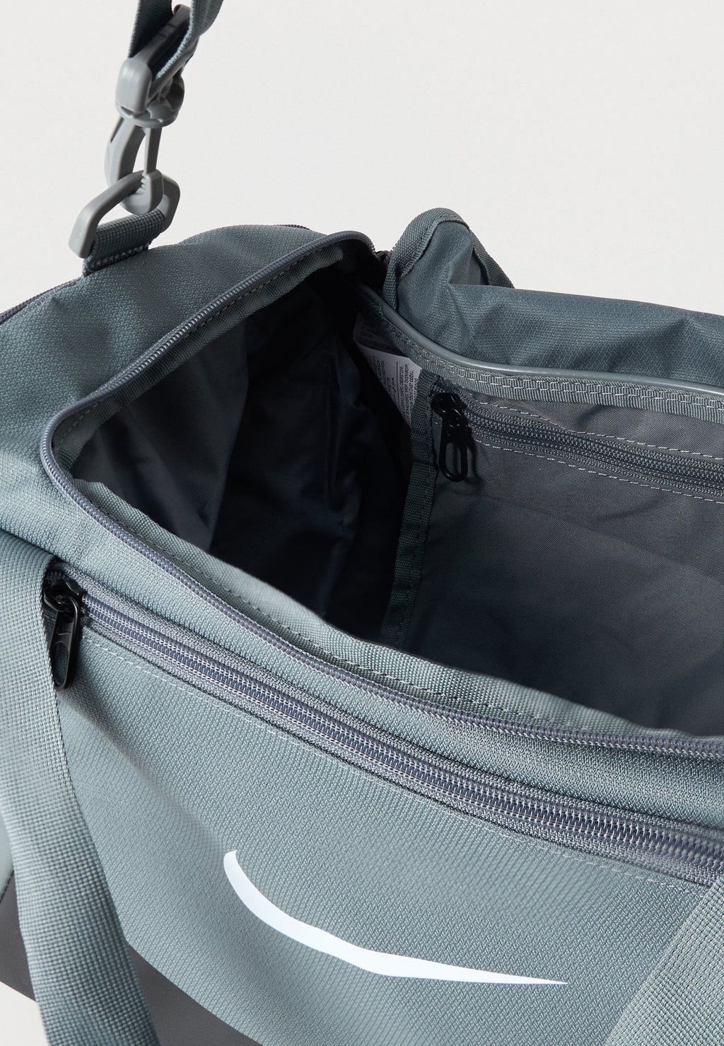 UNISEX - Sports bag - smoke grey/black/white