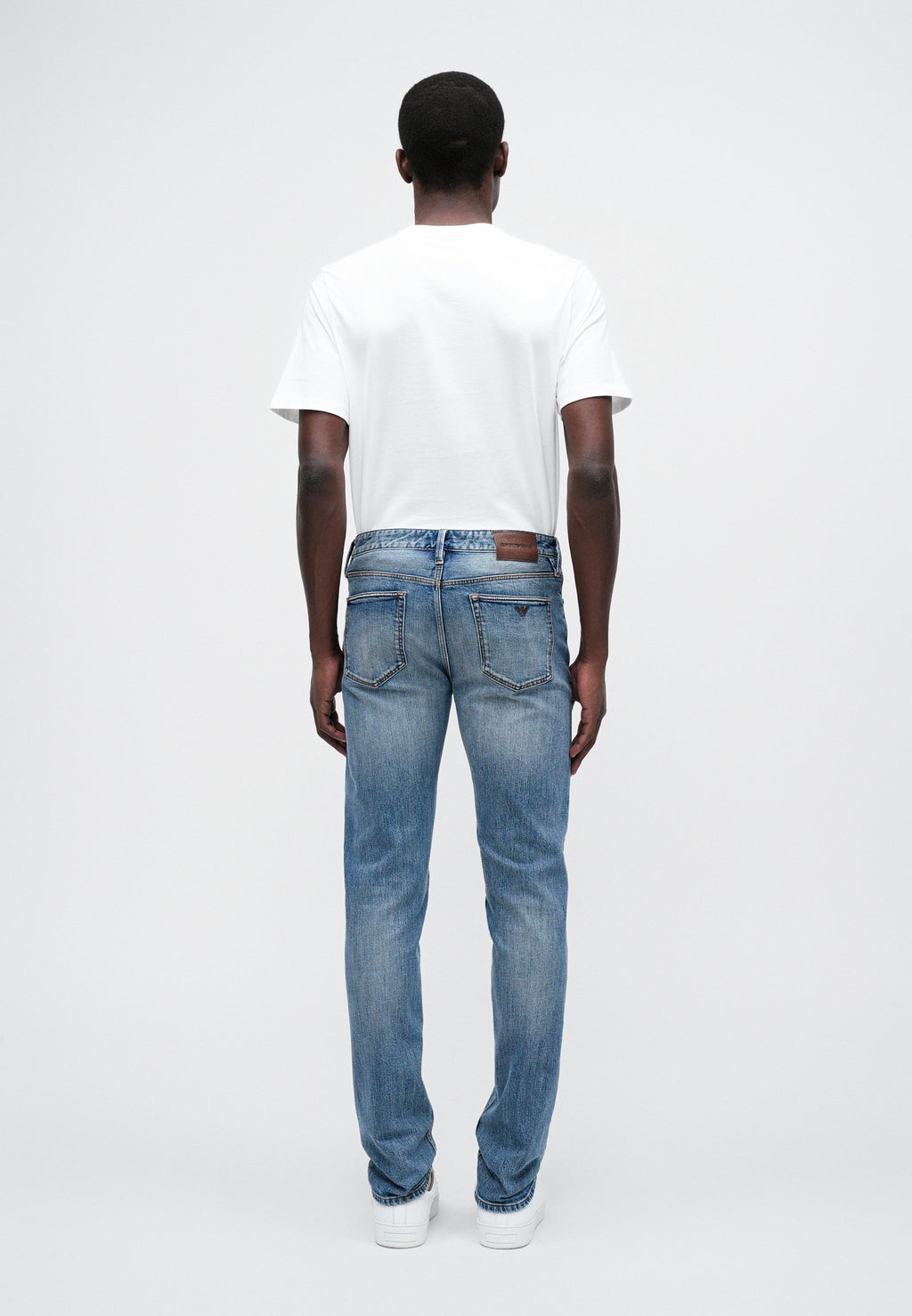 POCKETS PANT - Slim fit jeans - medium blue denim