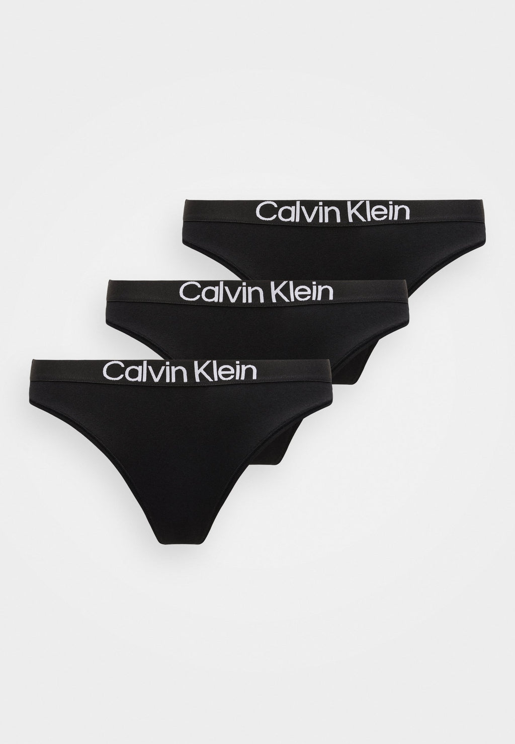 THONG EXTRA SOFT 3 PACK - Thong - black