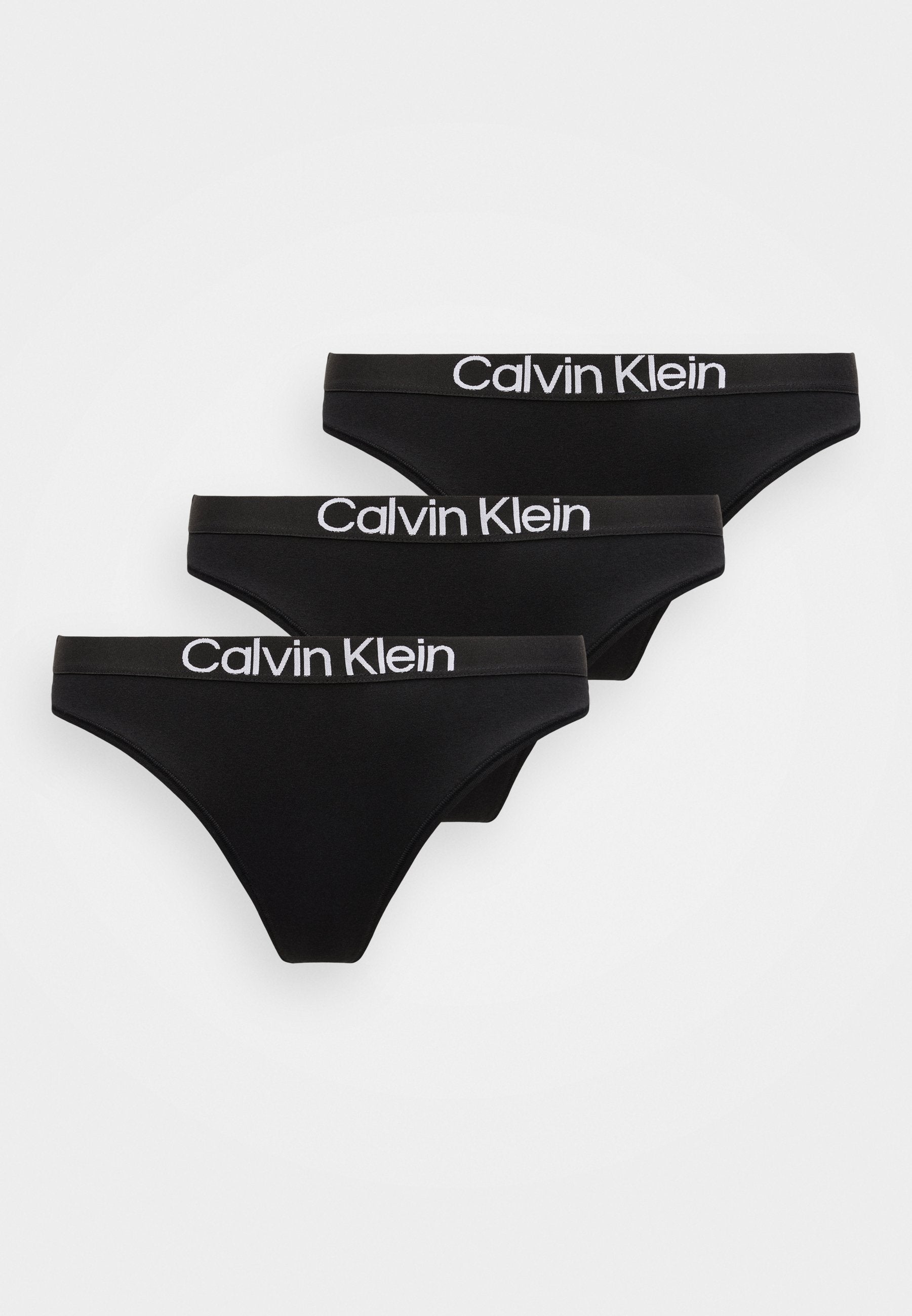 THONG EXTRA SOFT 3 PACK - Thong - black