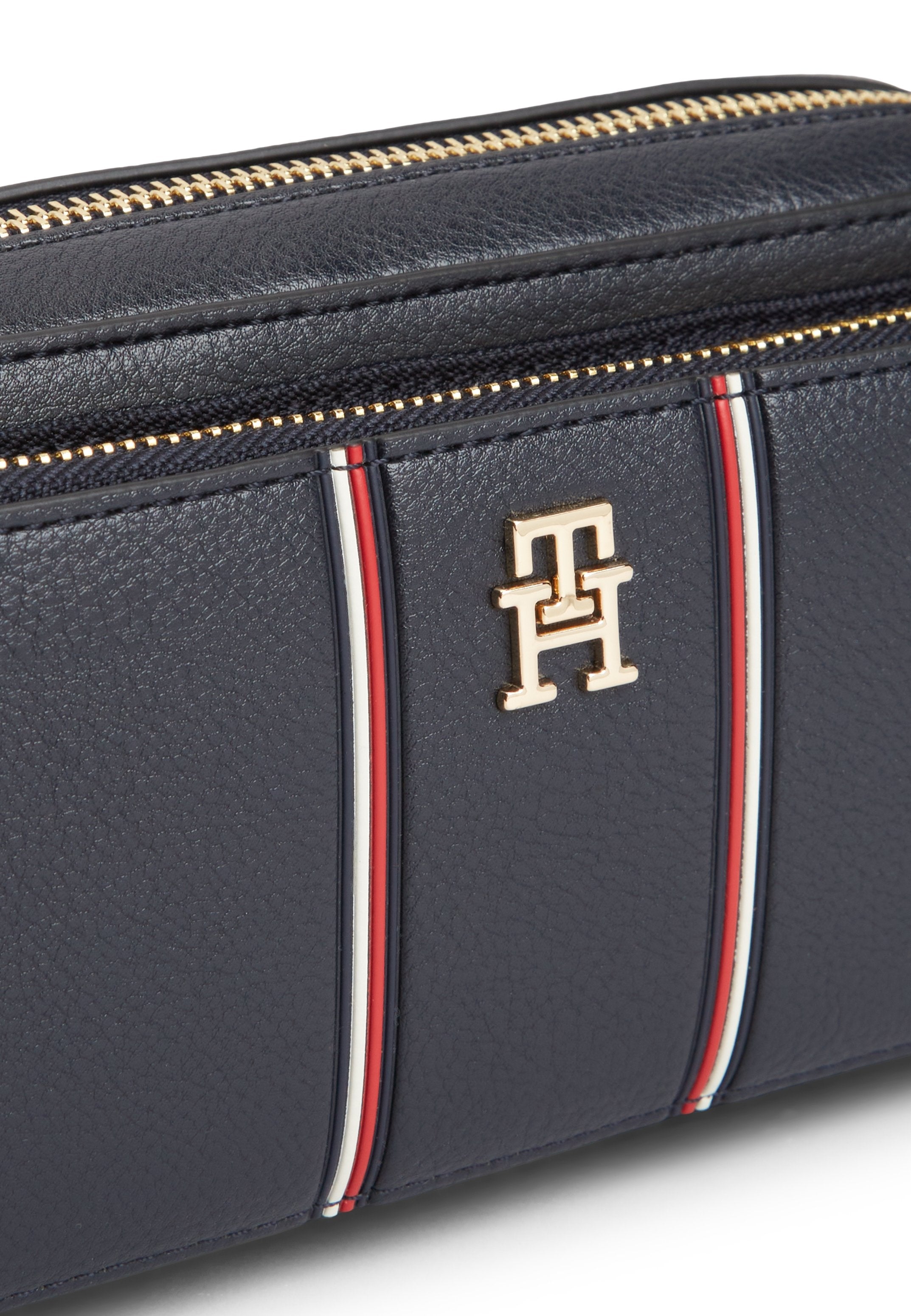 SIGNATURE SHOULDER CAMERA BAG - Handbag - space blue