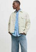 Over Wide Fit - Shirt - moonbeam