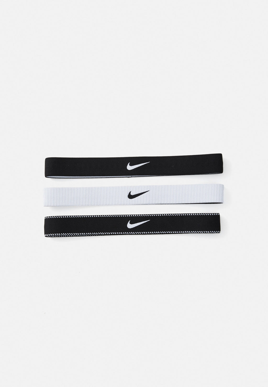 FLEX CLASSIC WIDE HEADBANDS 3 PACK - Other accessories - black/white