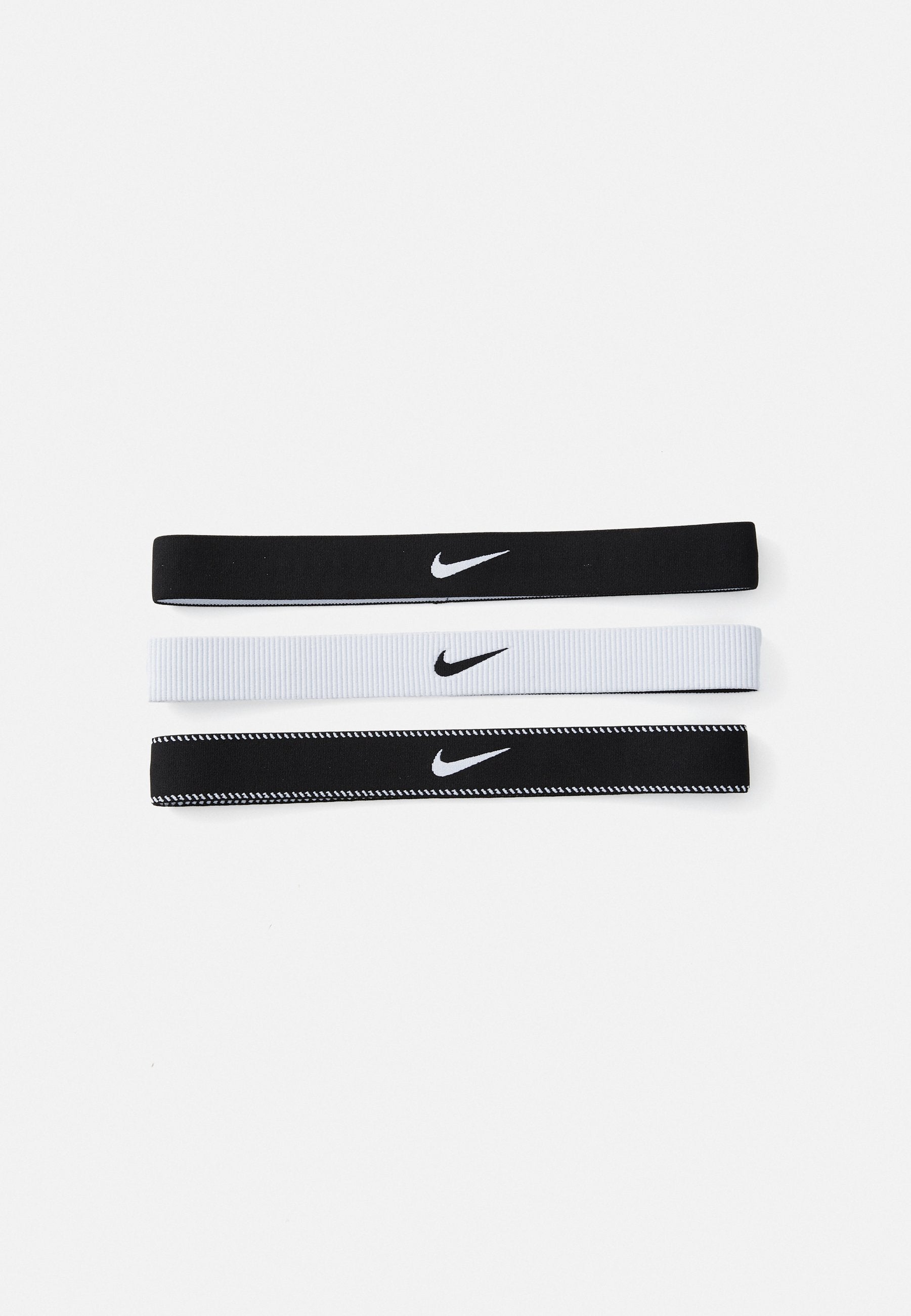 FLEX CLASSIC WIDE HEADBANDS 3 PACK - Other accessories - black/white