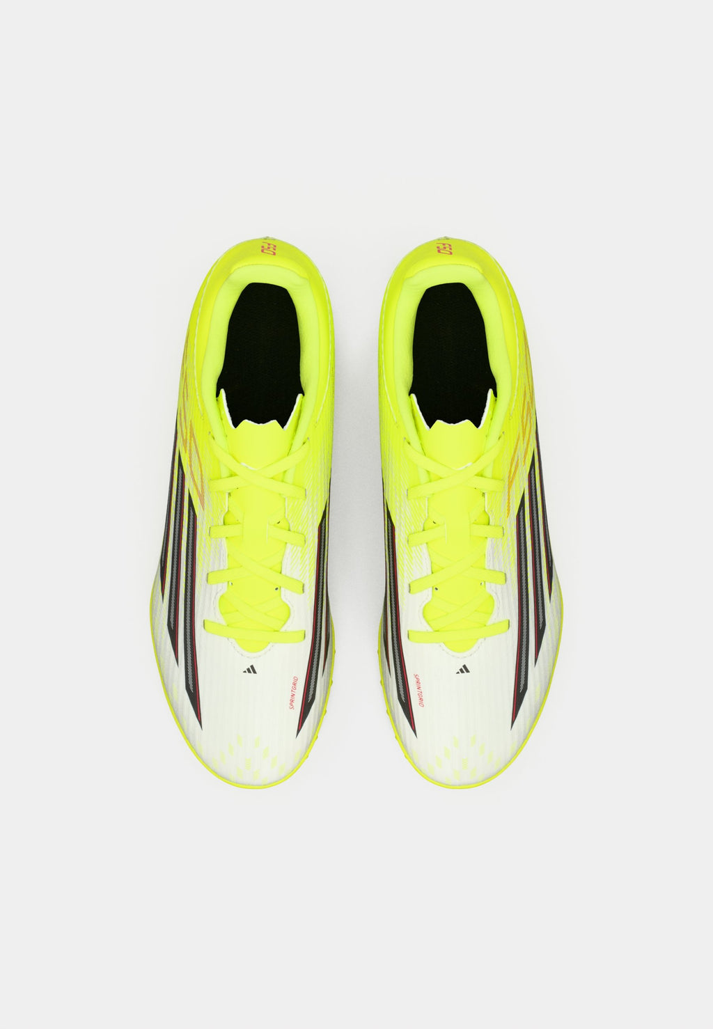 F50 CLUB TURF UNISEX - Turf football boots - team solar yellow 2/core black/lucid red