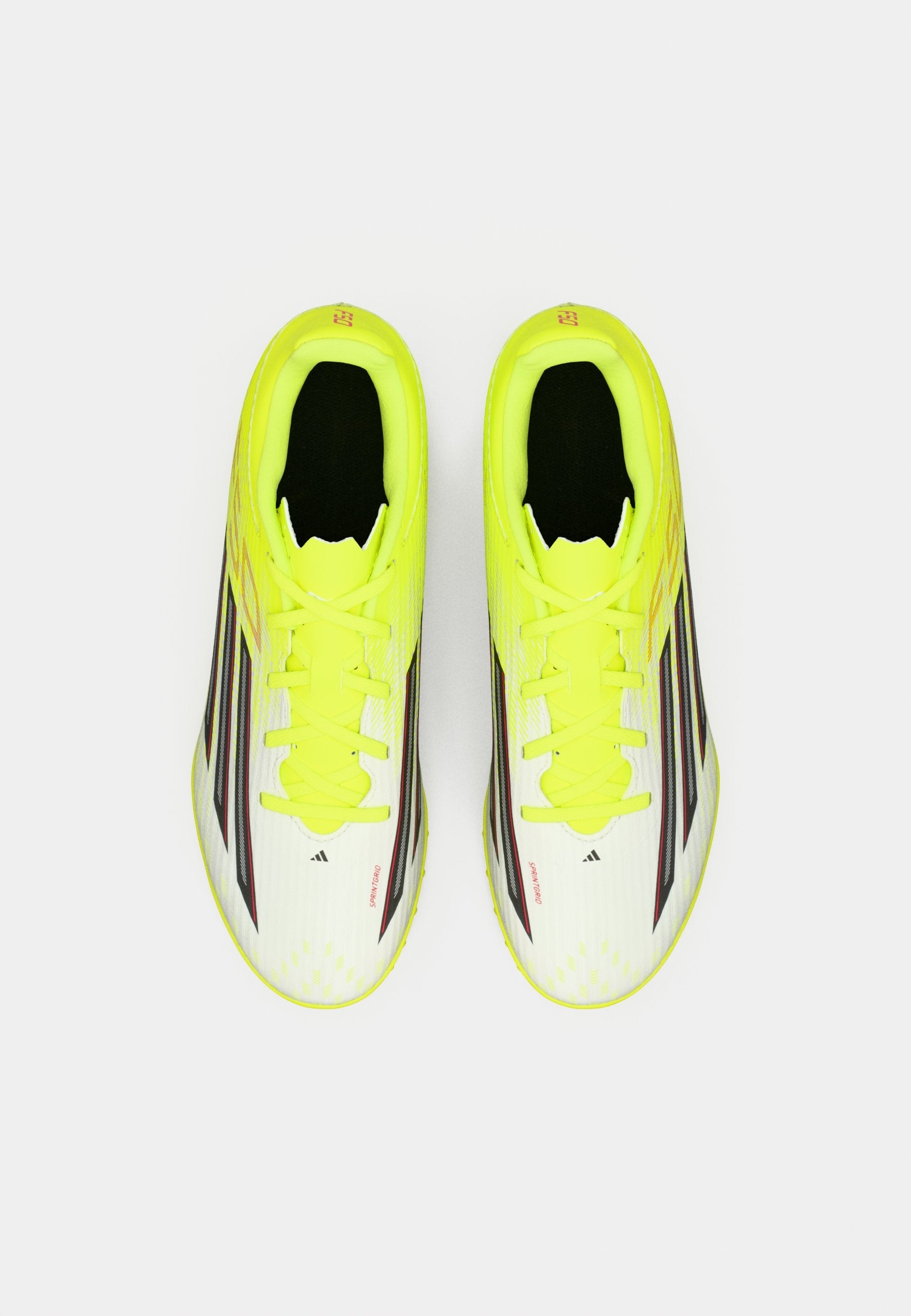 F50 CLUB TURF UNISEX - Turf football boots - team solar yellow 2/core black/lucid red
